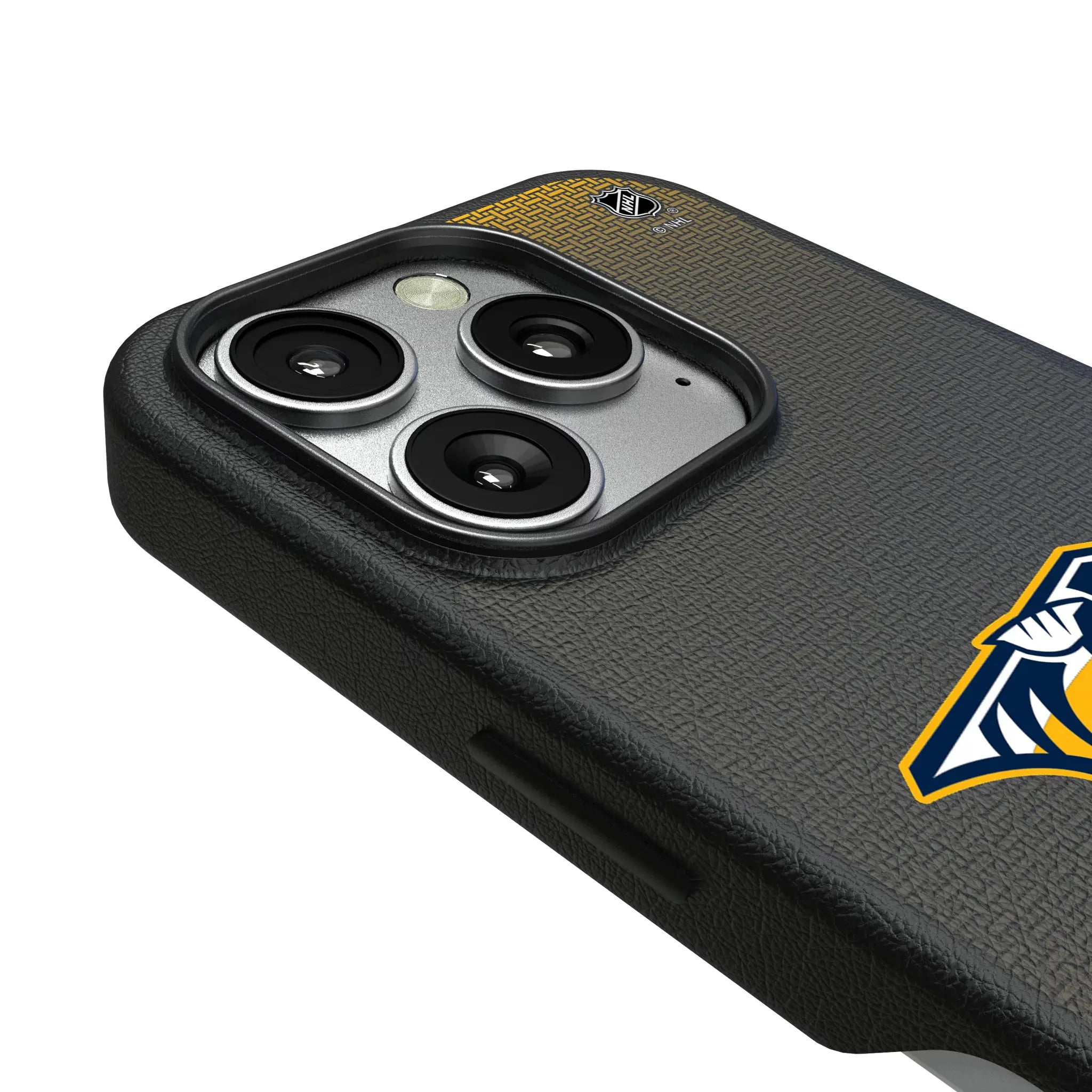 Nashville Predators Linen iPhone MagSafe Compatible Phone Case for Apple iPhone - Detail