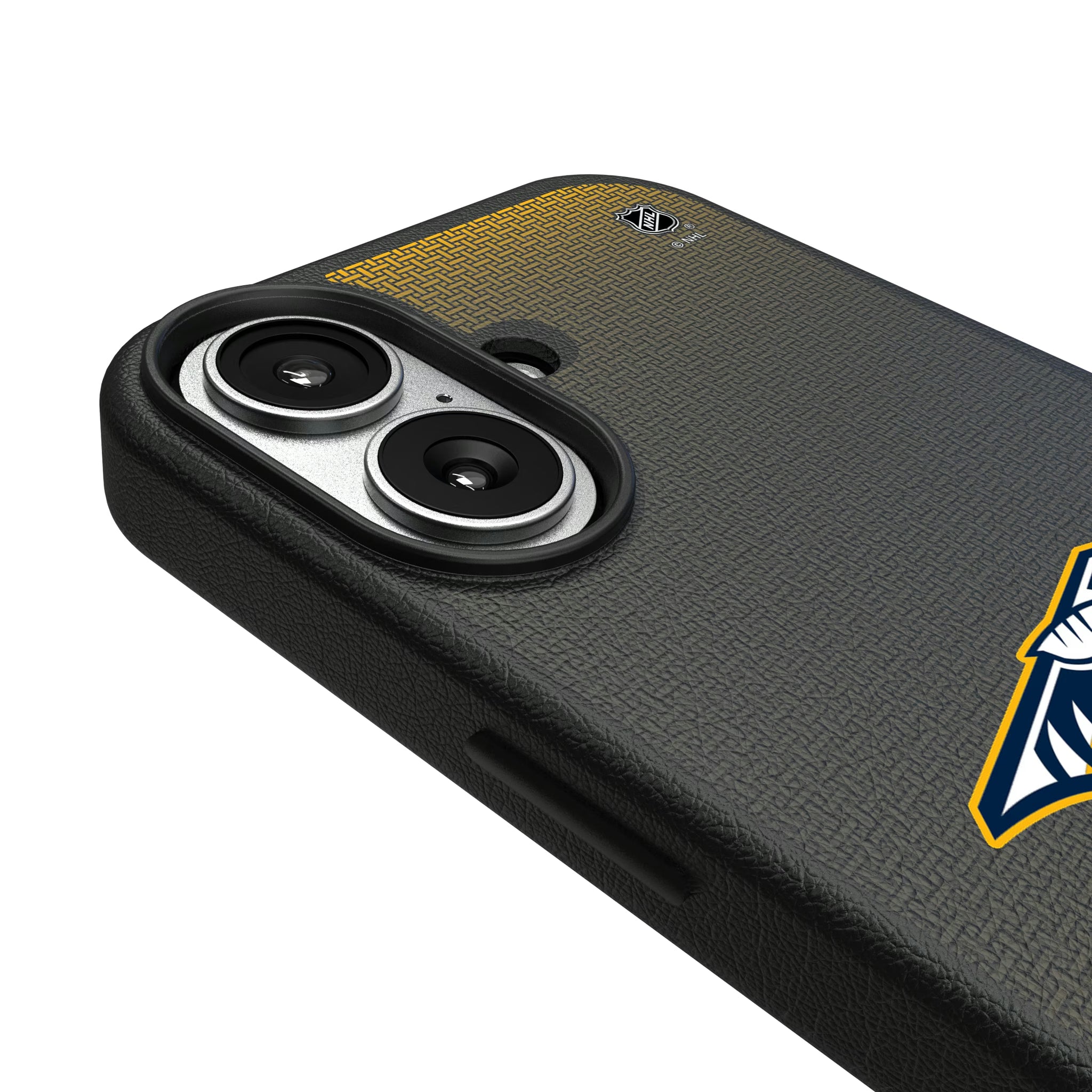 Nashville Predators Linen iPhone MagSafe Compatible Phone Case for Apple iPhone - Detail#Device_iPhone 17
