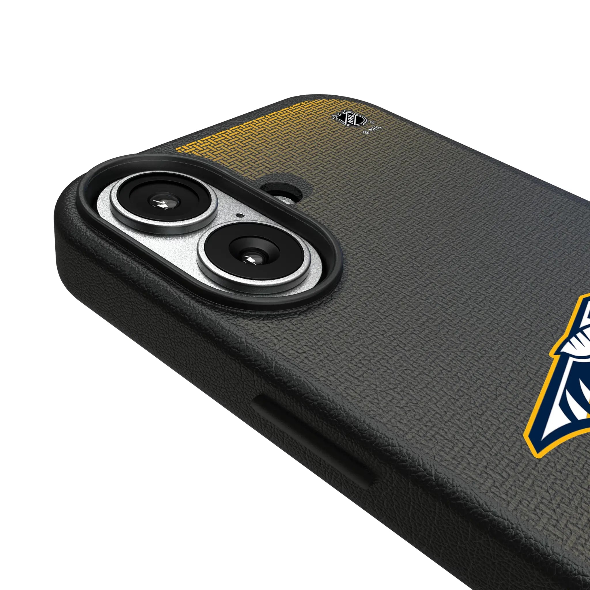 Nashville Predators Linen iPhone MagSafe Compatible Phone Case for Apple iPhone - Detail#Device_iPhone 17