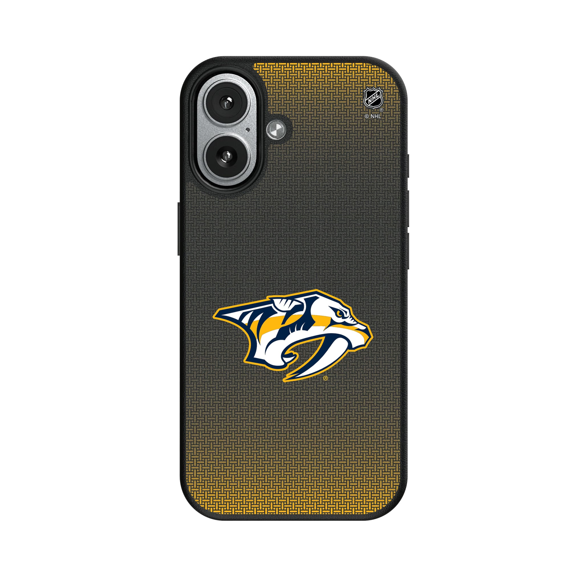 Nashville Predators Linen iPhone MagSafe Compatible Phone Case for Apple iPhone#Device_iPhone 17