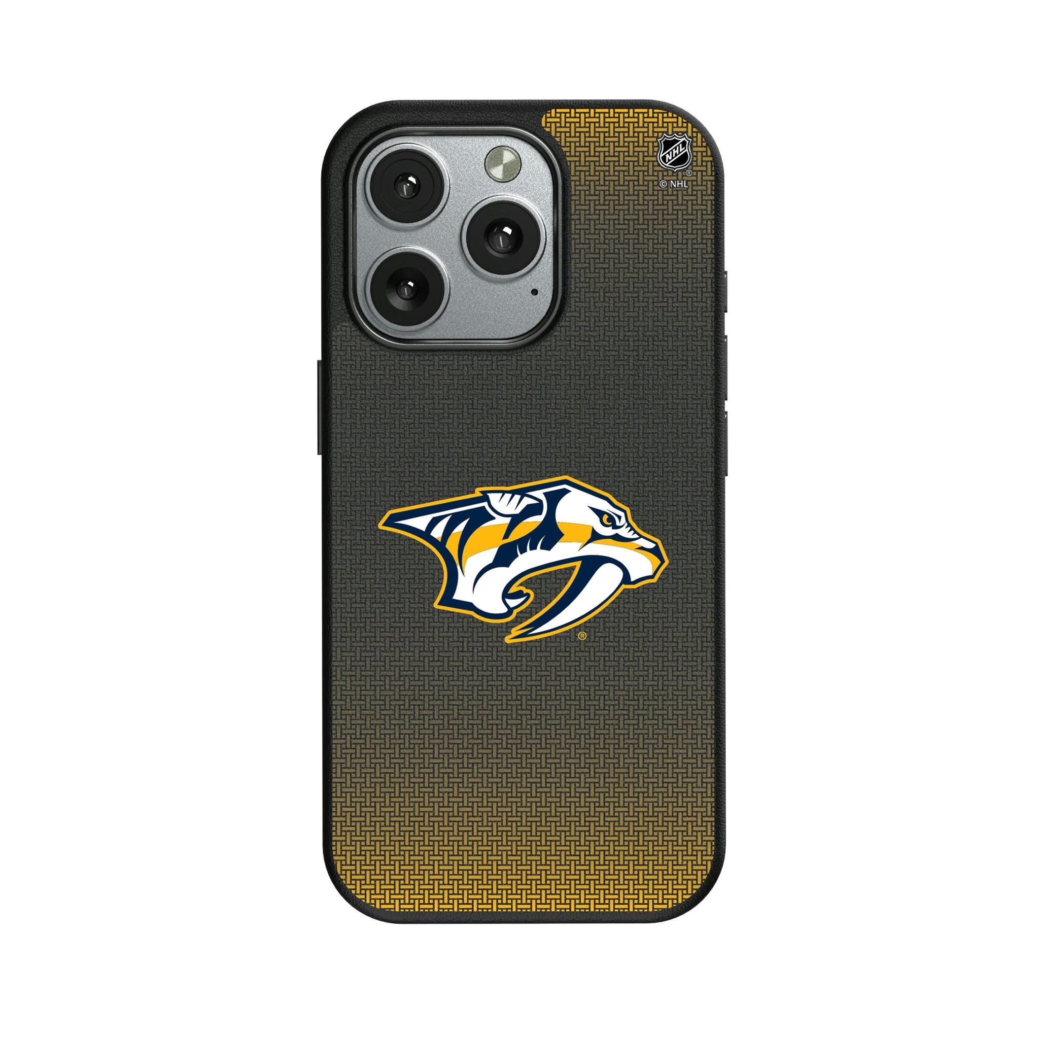 Nashville Predators Linen iPhone MagSafe Compatible Phone Case for Apple iPhone