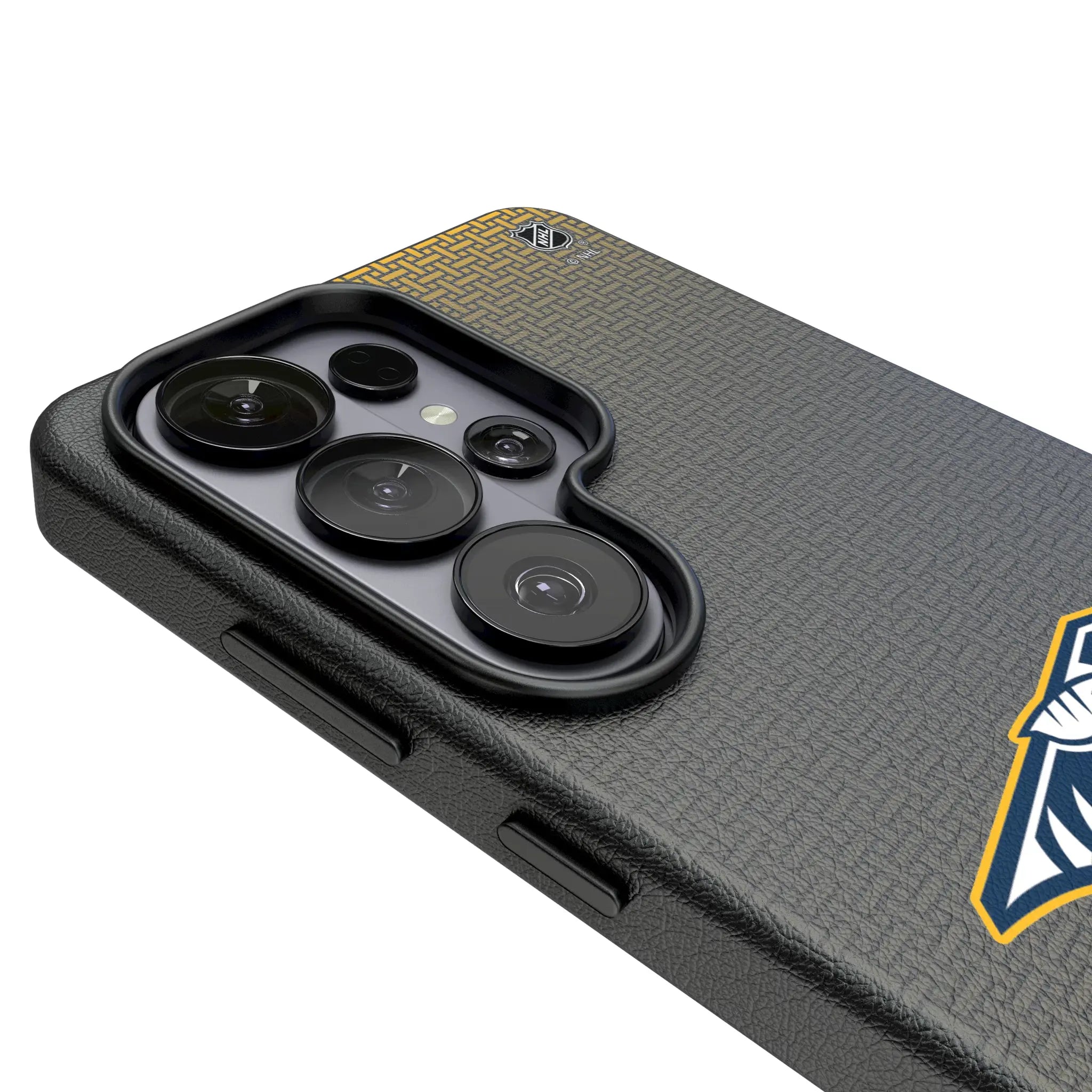Nashville Predators Linen Galaxy MagSafe Compatible Phone Case for Samsung Galaxy - Detail#Device_Galaxy S26 Ultra