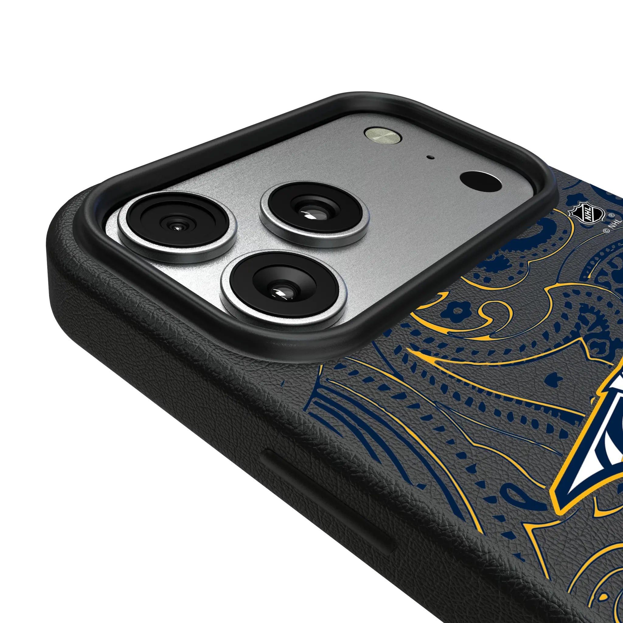 Nashville Predators Paisley iPhone MagSafe Compatible Phone Case for Apple iPhone - Detail#Device_iPhone 17 Pro Max