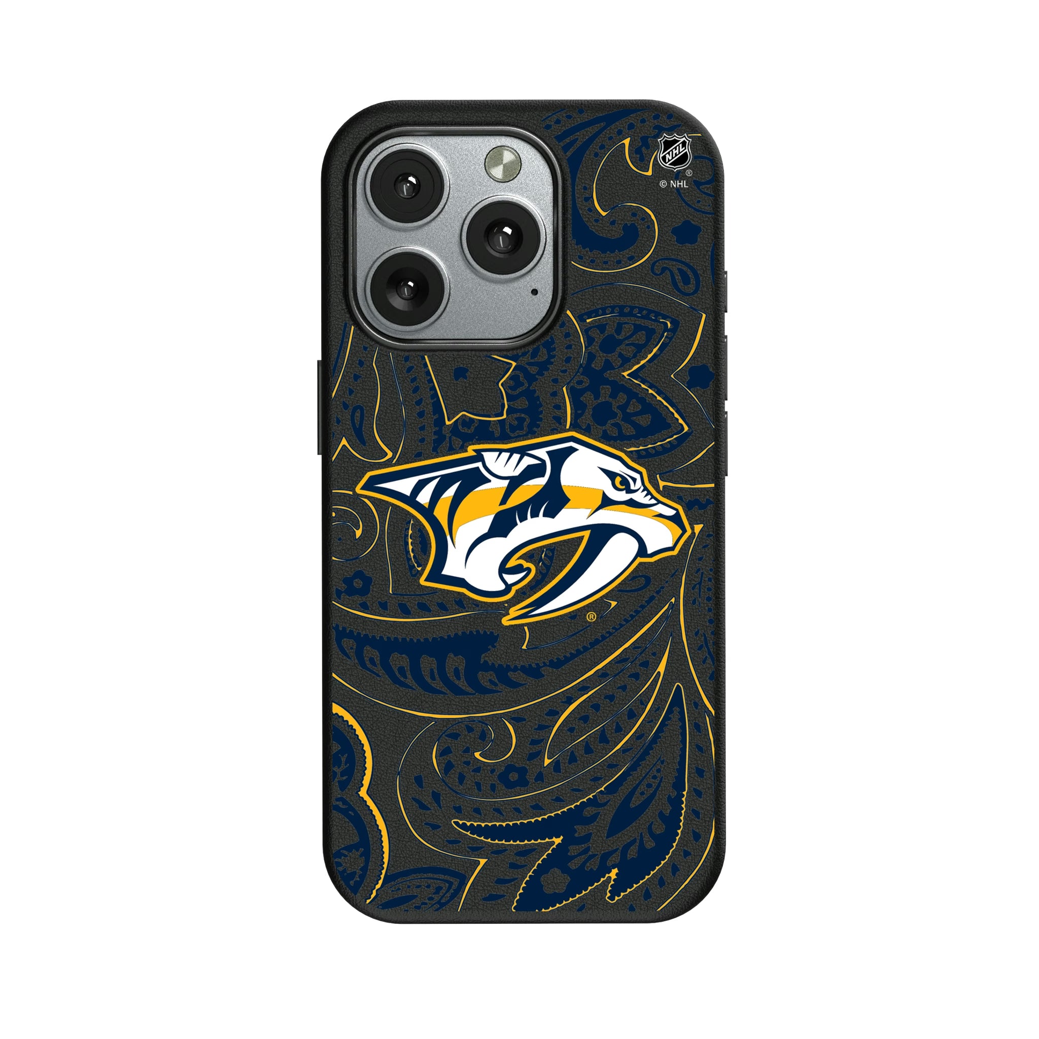 Nashville Predators Paisley iPhone MagSafe Compatible Phone Case for Apple iPhone