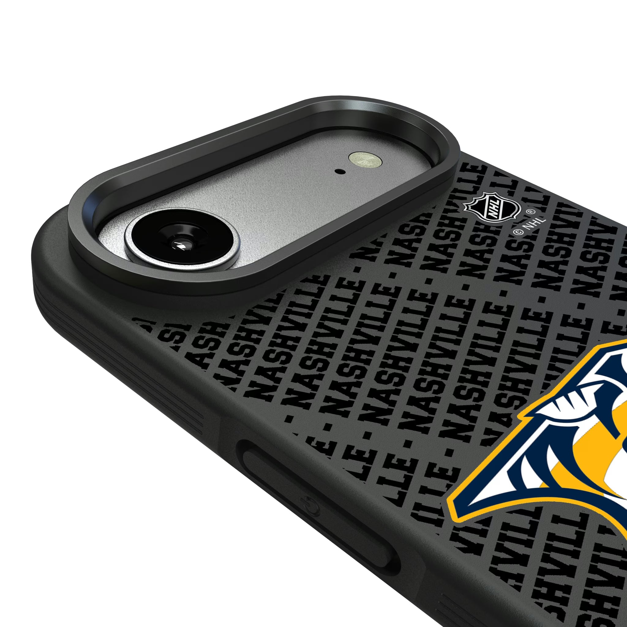 Nashville Predators Personalized EndZone Plus iPhone Bump Phone Case for Apple iPhone - Detail#Device_iPhone Air