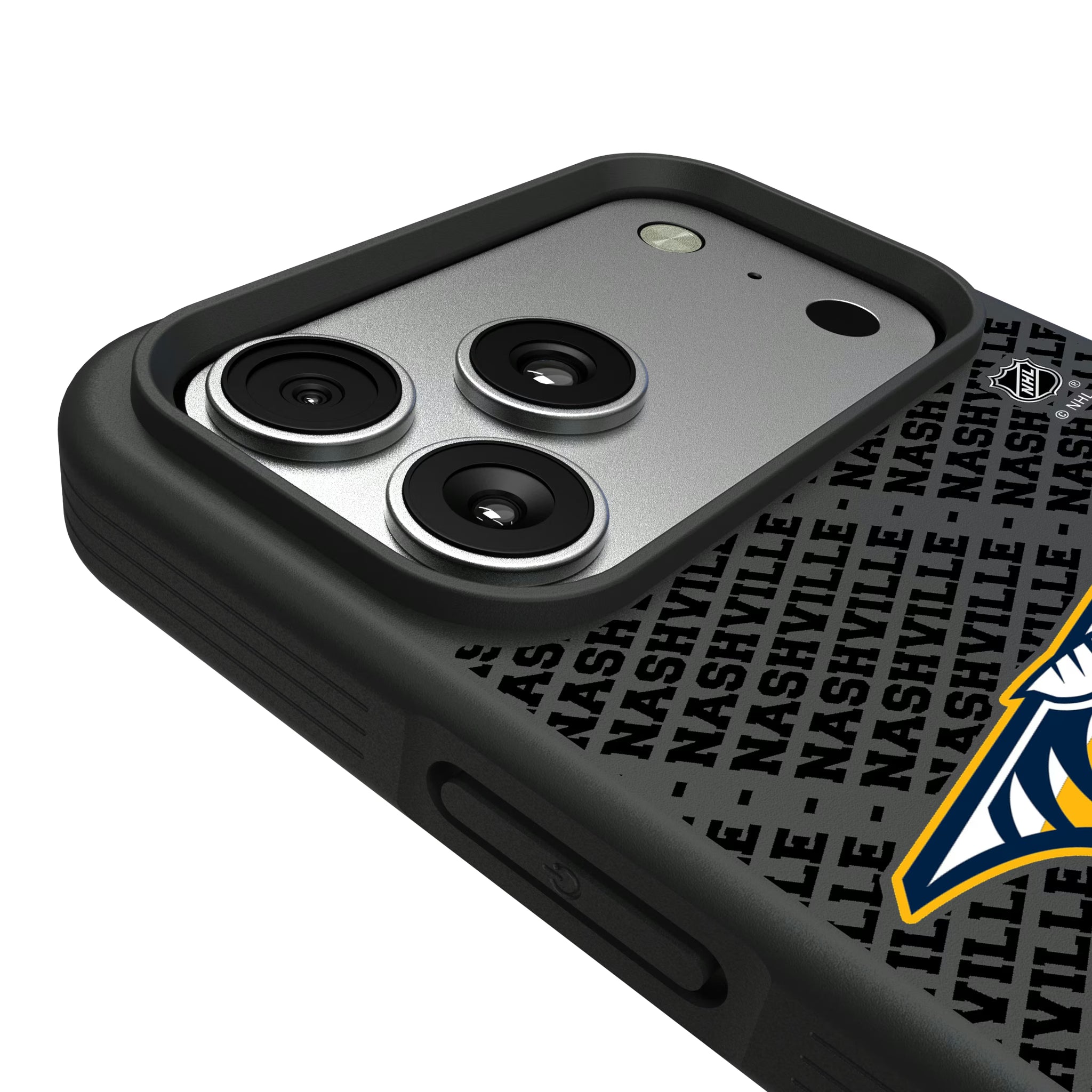 Nashville Predators Personalized EndZone Plus iPhone Bump Phone Case for Apple iPhone - Detail#Device_iPhone 17 Pro Max