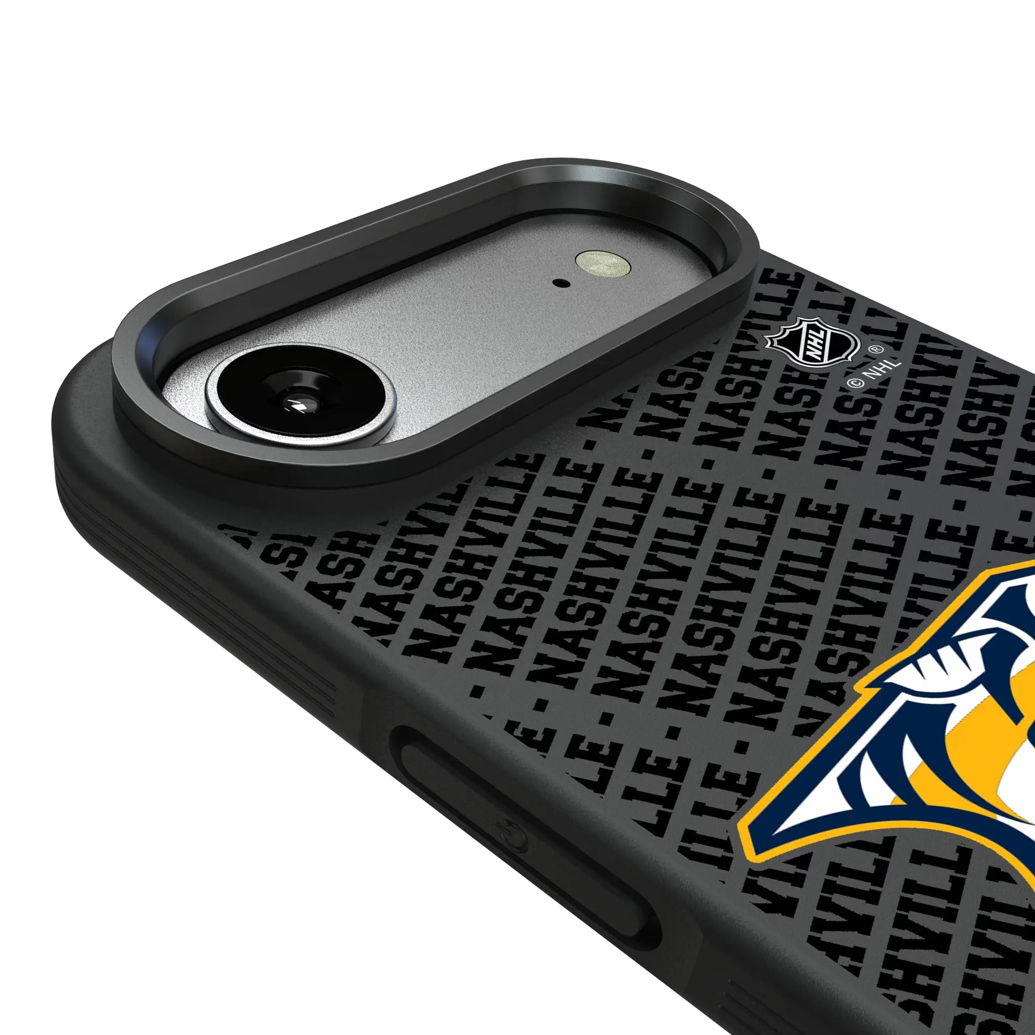 Nashville Predators Personalized EndZone Plus iPhone Bump Phone Case for Apple iPhone - Detail#Device_iPhone Air