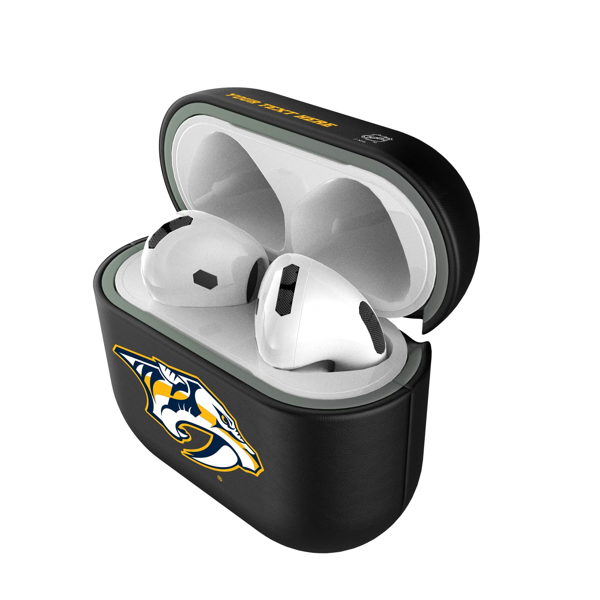 Nashville Predators Personalized Insignia AirPods AirPod Case Cover#Device_AirPods 4