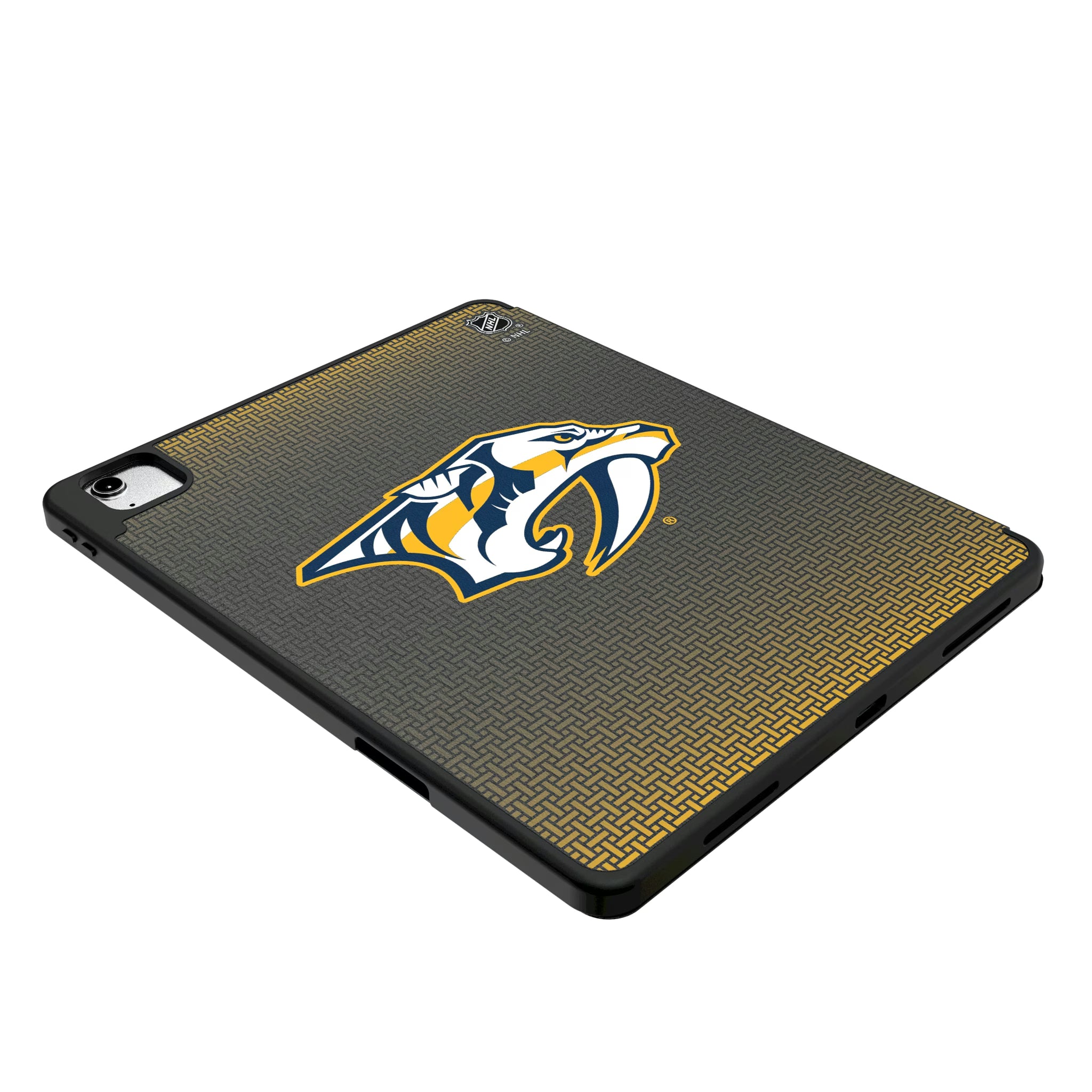 Nashville Predators Personalized Linen iPad Tablet Case for Apple iPad - Isometric View