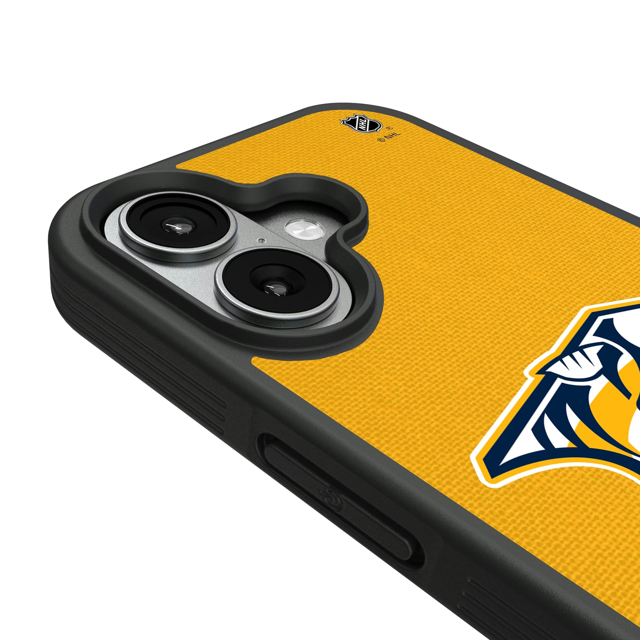 Nashville Predators Personalized Stripe iPhone Bump Phone Case for Apple iPhone - Detail#Device_iPhone 17