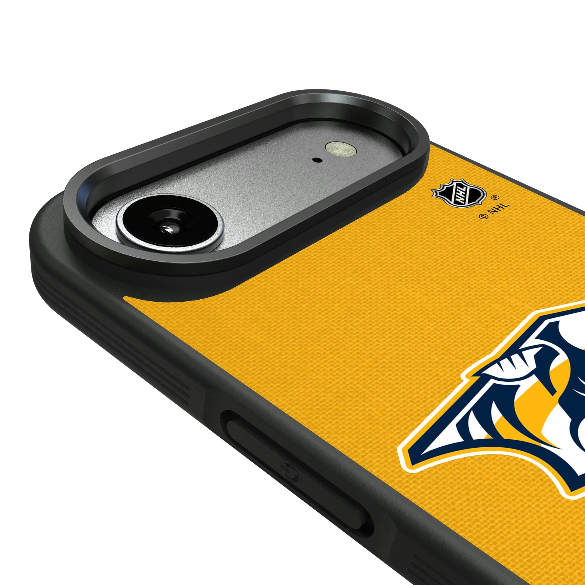 Nashville Predators Personalized Stripe iPhone Bump Phone Case for Apple iPhone - Detail#Device_iPhone Air