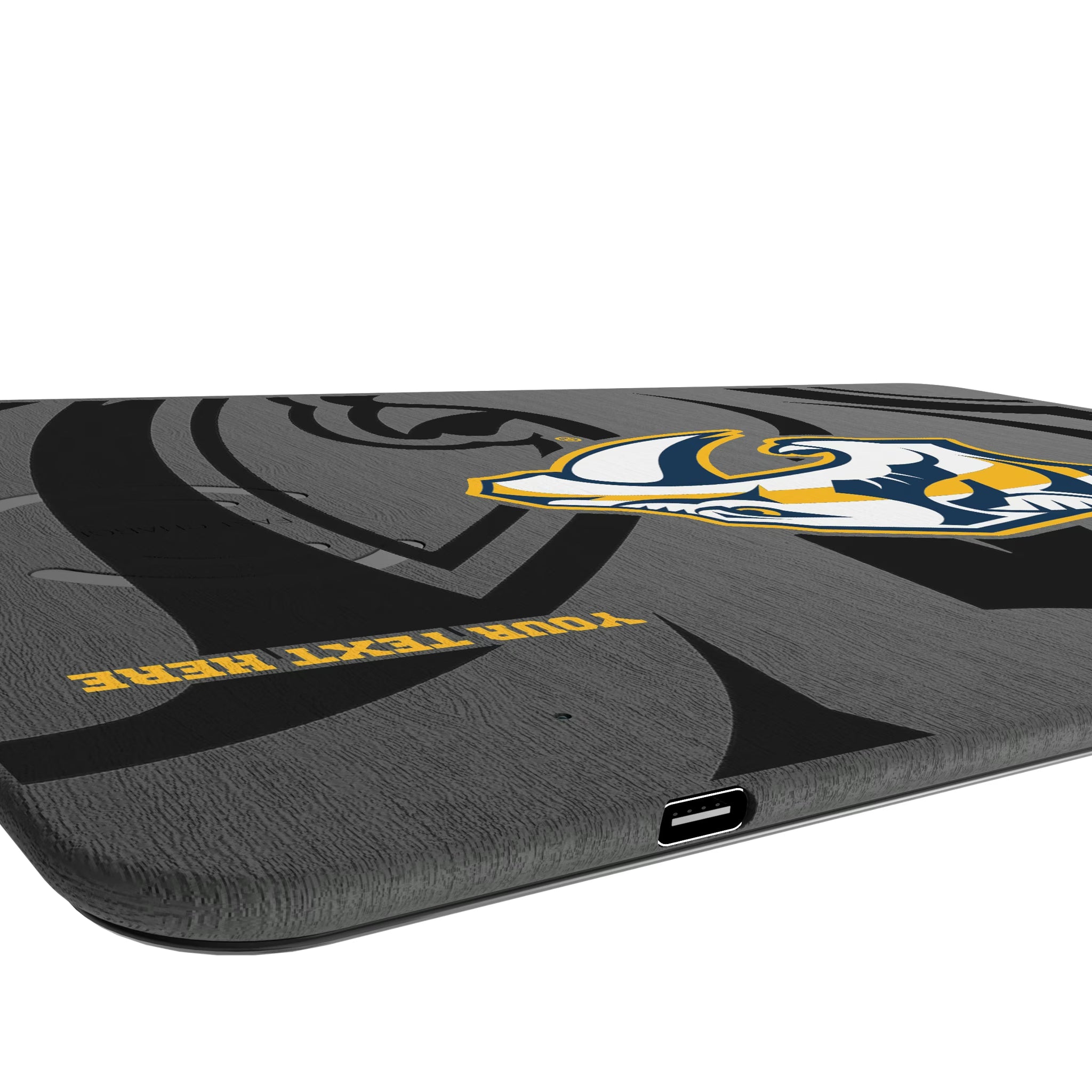Nashville Predators Personalized Tilt 15-Watt Wireless Charger and Mouse Pad
