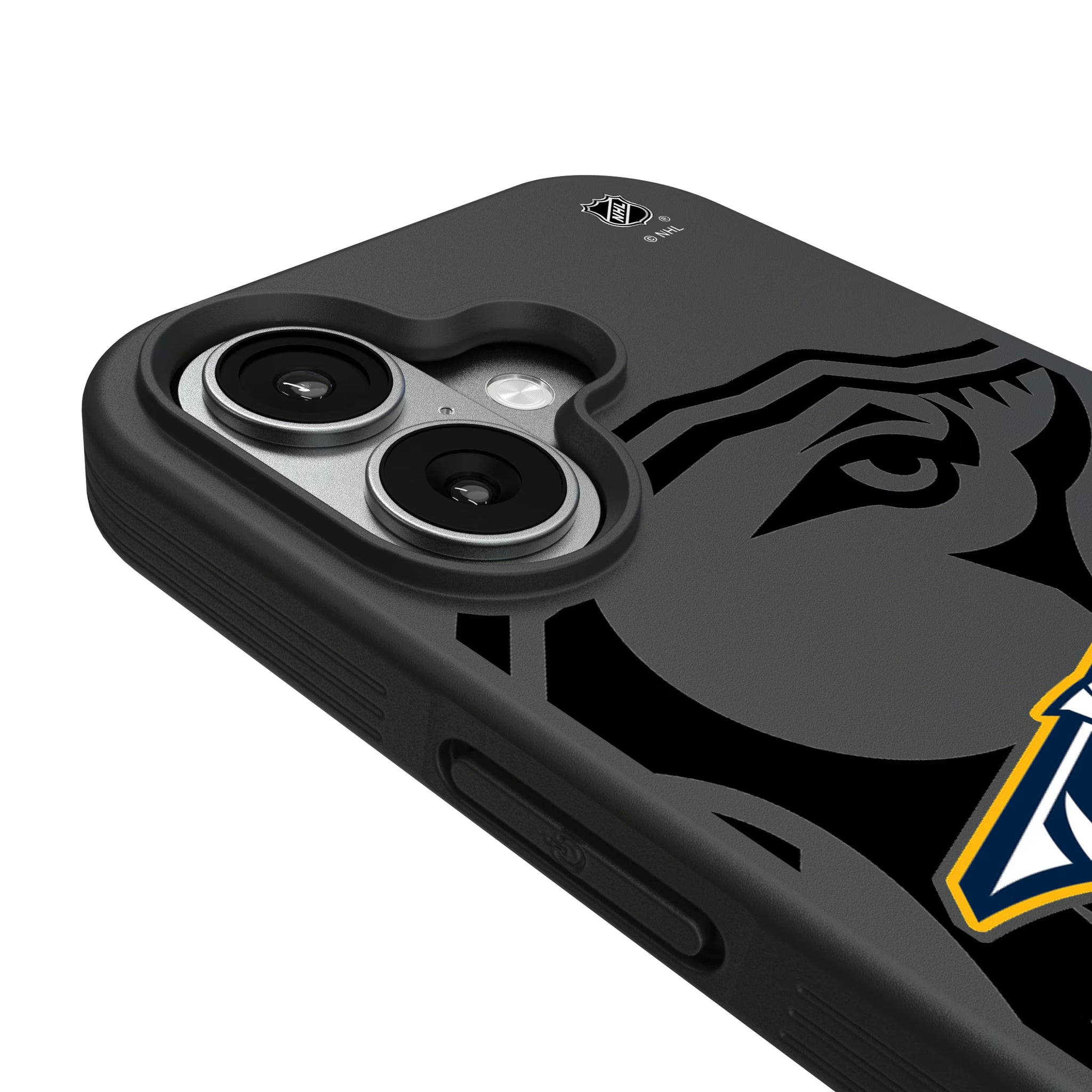 Nashville Predators Personalized Tilt iPhone Bump Phone Case for Apple iPhone - Detail#Device_iPhone 17