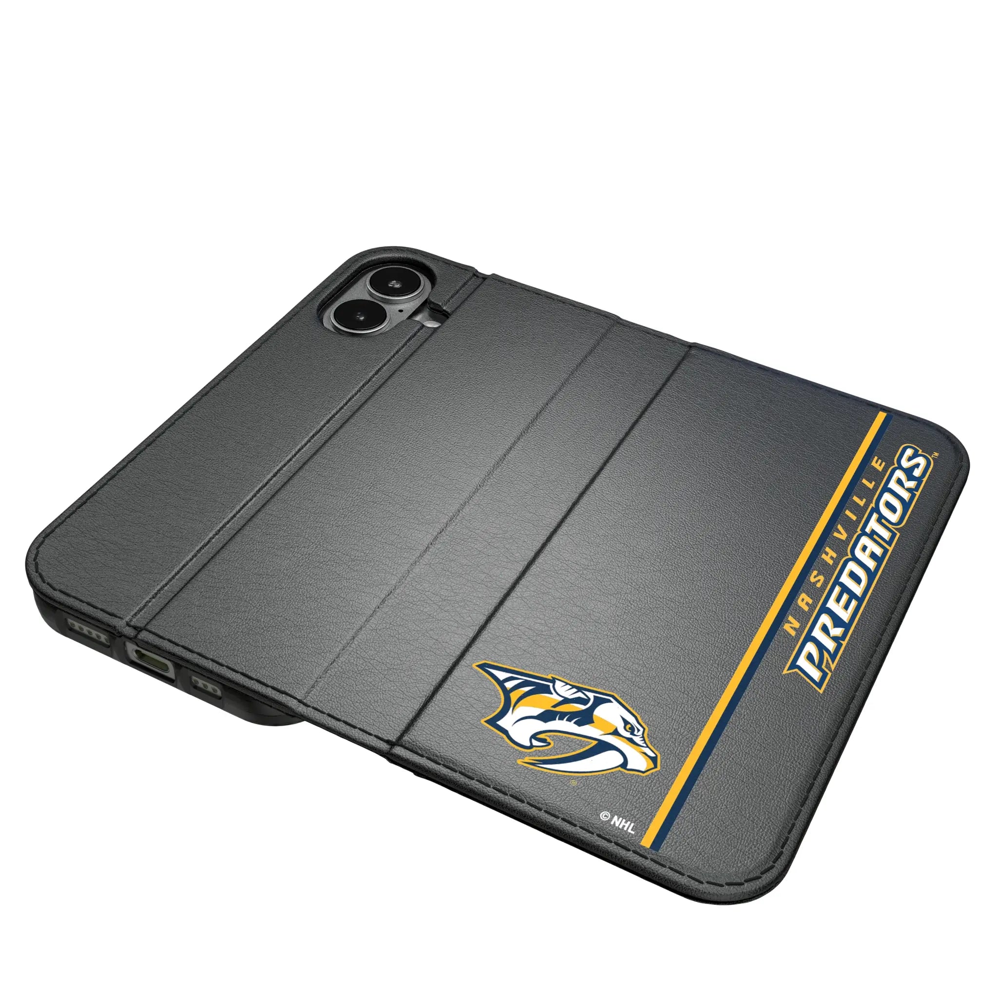 Nashville Predators Sidebar iPhone Folio Phone Case for Apple iPhone#Device_iPhone 17