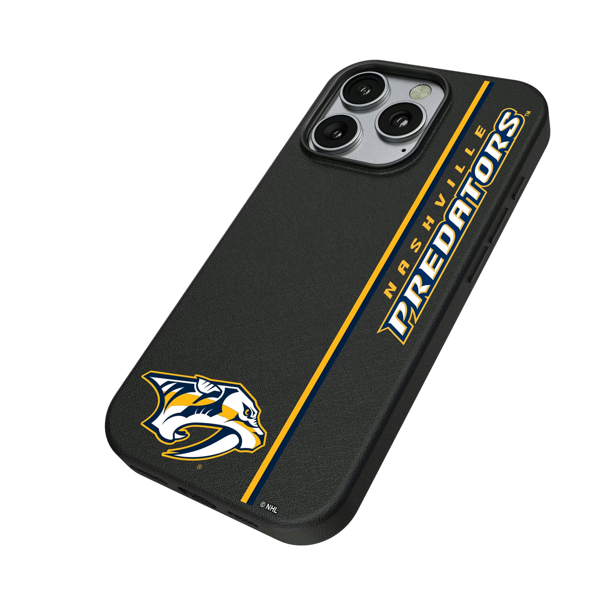 Nashville Predators Sidebar iPhone MagSafe Compatible Phone Case for Apple iPhone - Isometric View