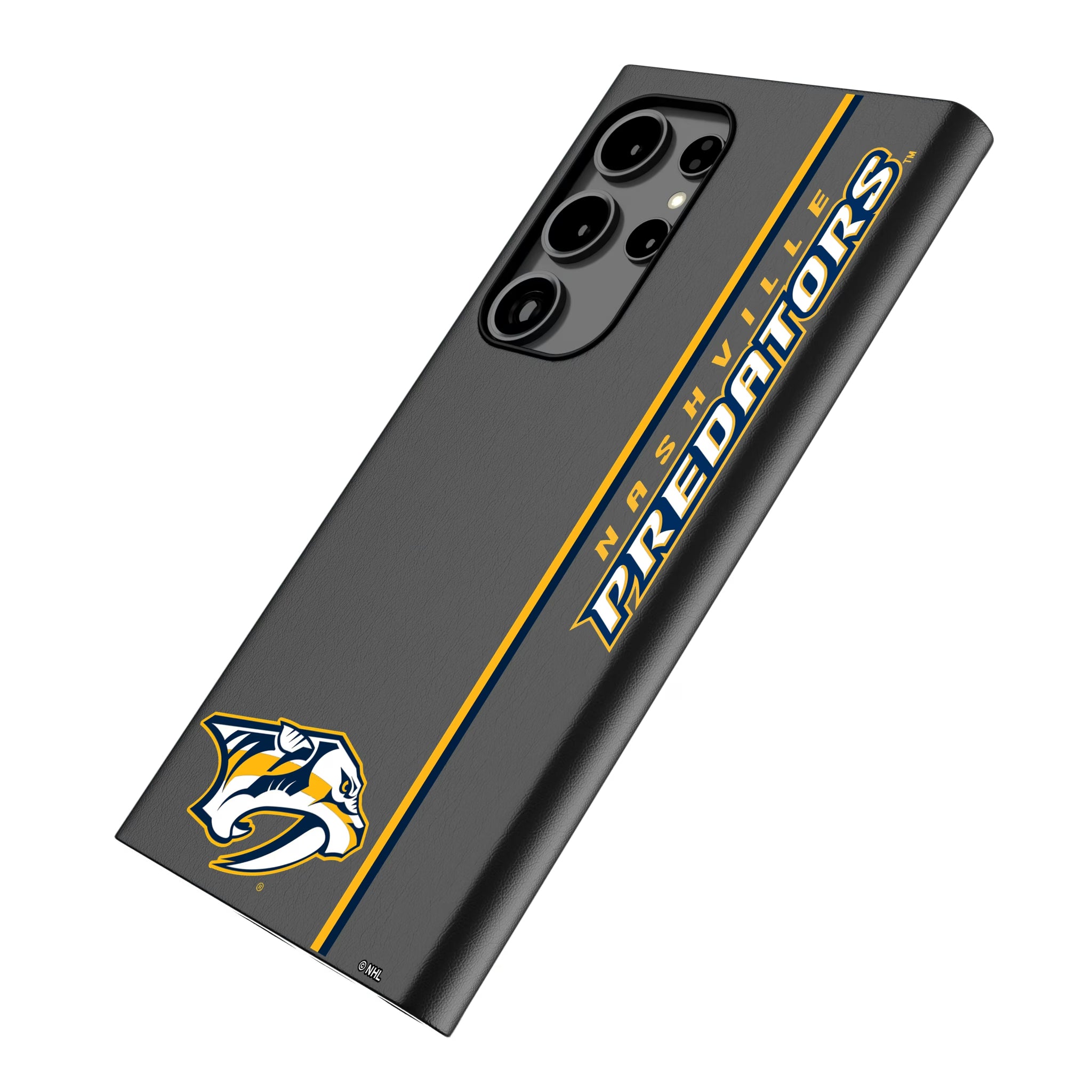 Nashville Predators Sidebar Galaxy MagSafe Compatible Phone Case for Samsung Galaxy - Isometric View