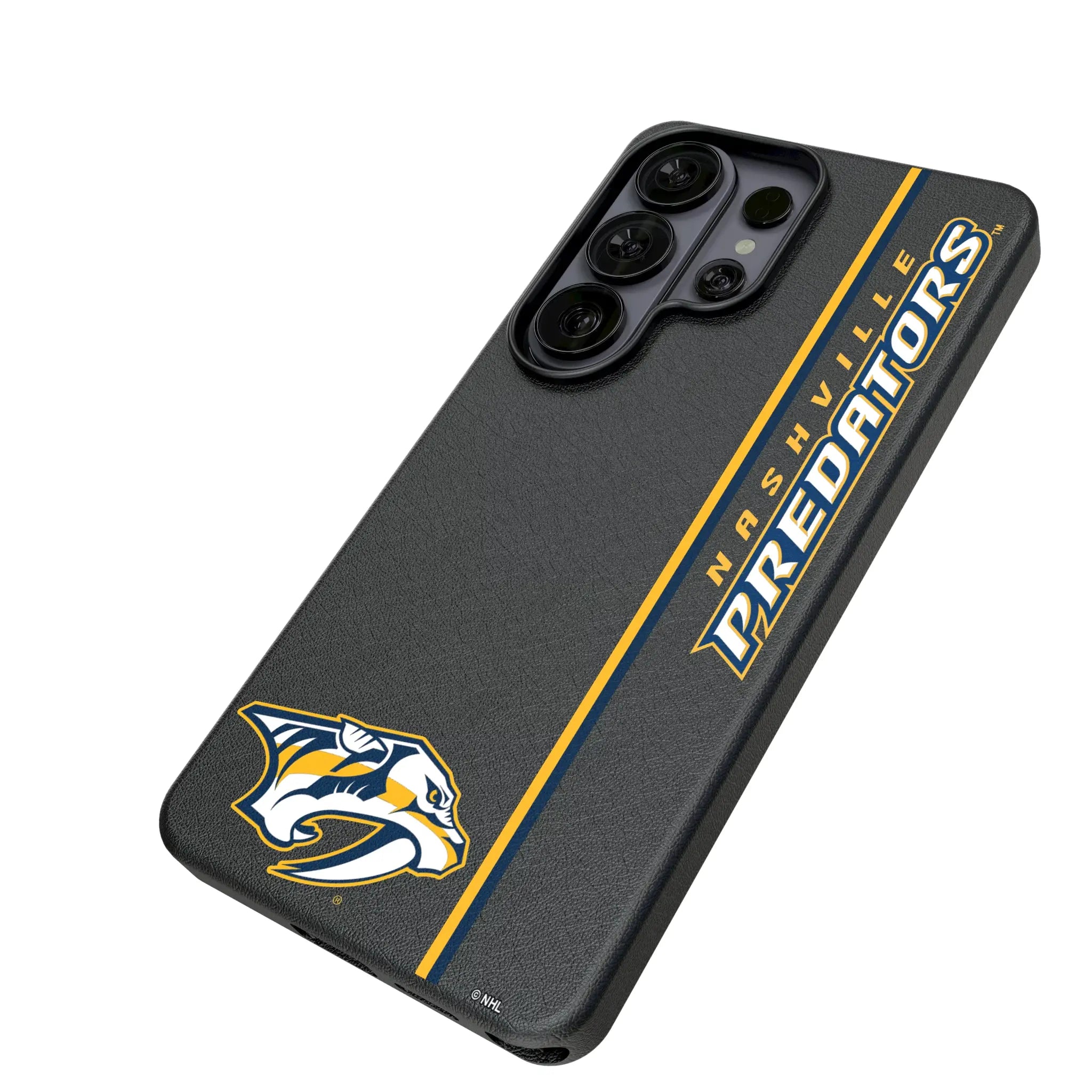 Nashville Predators Sidebar Galaxy MagSafe Compatible Phone Case for Samsung Galaxy - Isometric View#Device_Galaxy S26 Ultra