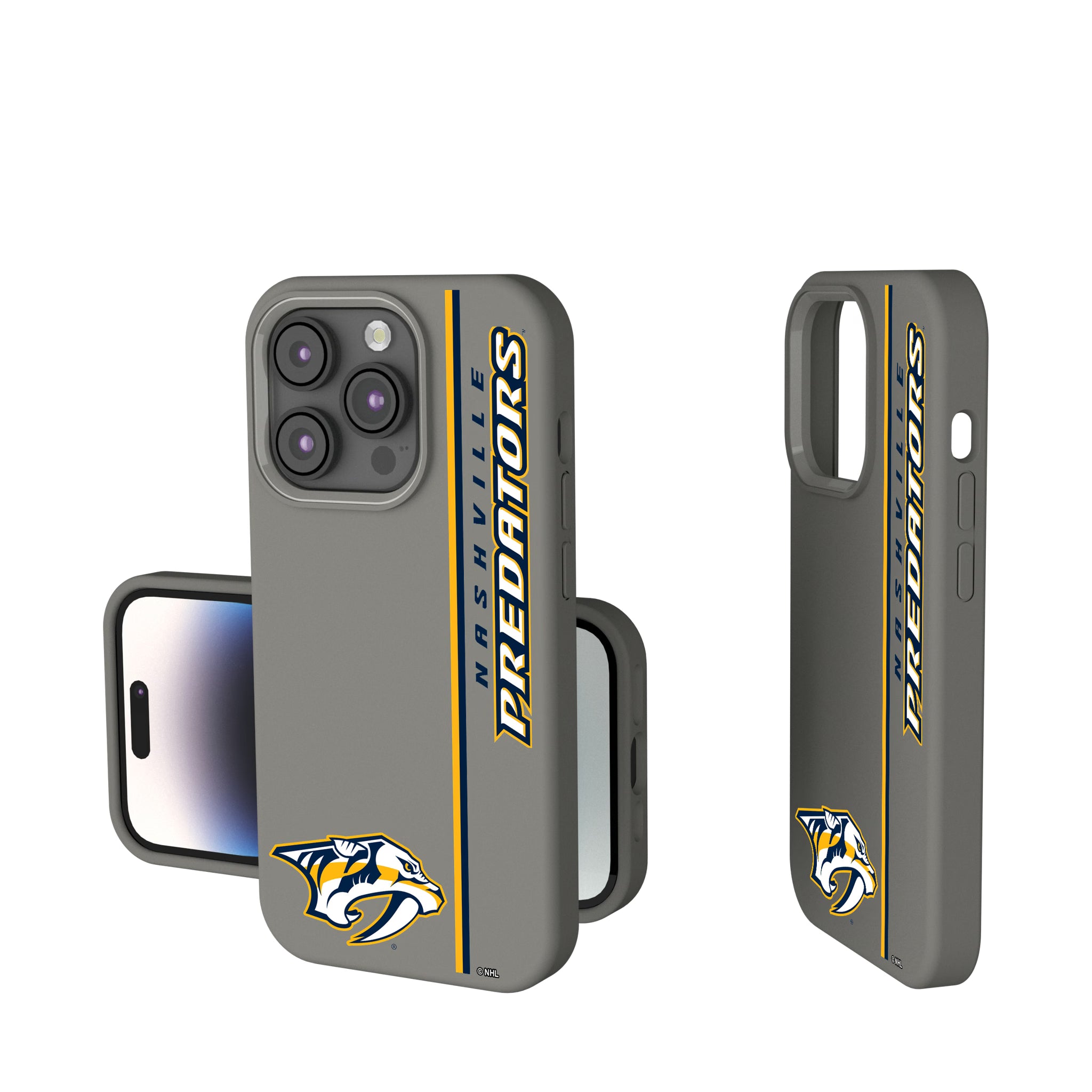 Nashville Predators Sidebar iPhone Soft Touch Phone Case for Apple iPhone