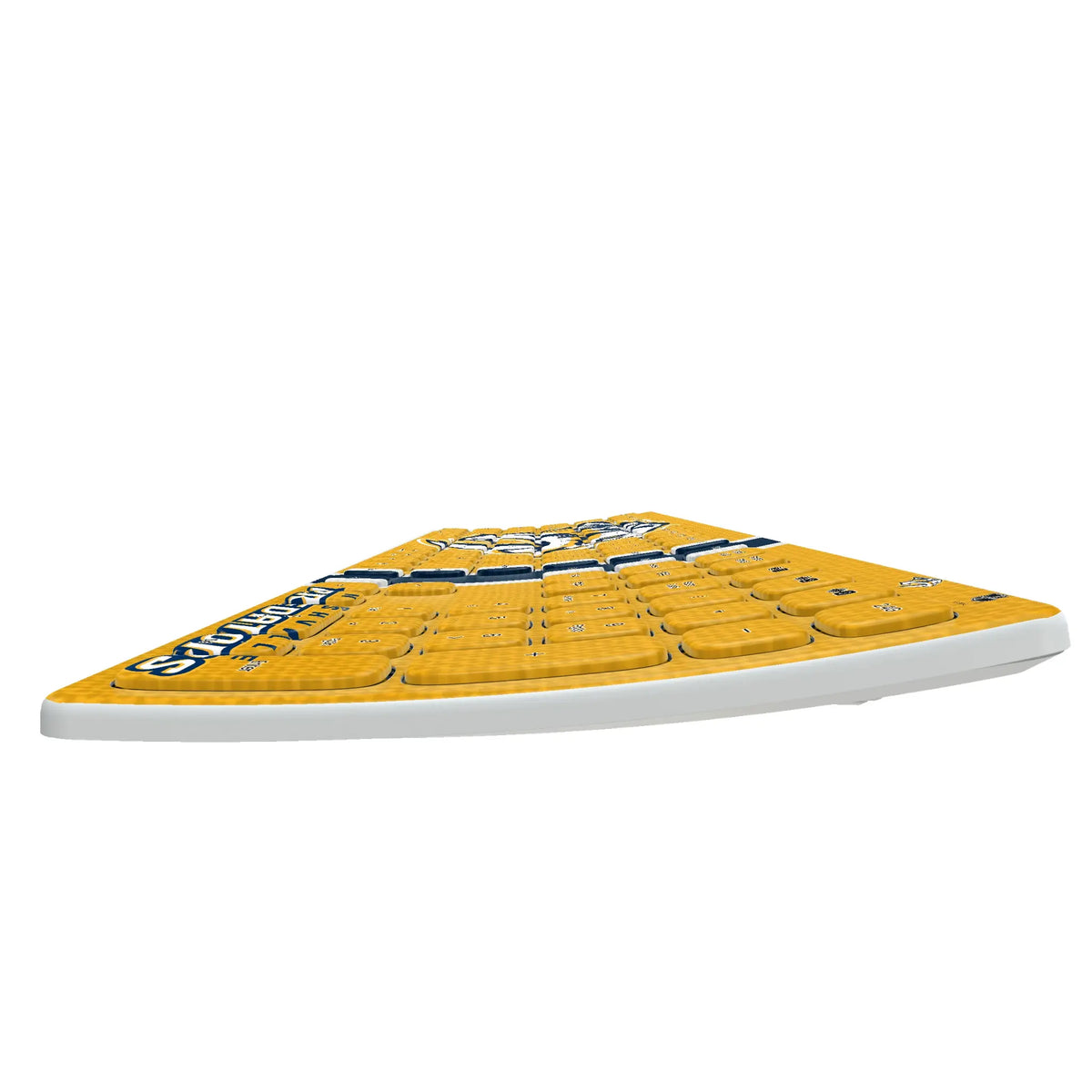 Nashville Predators Stripe KKB605 Curved Wireless Keyboard