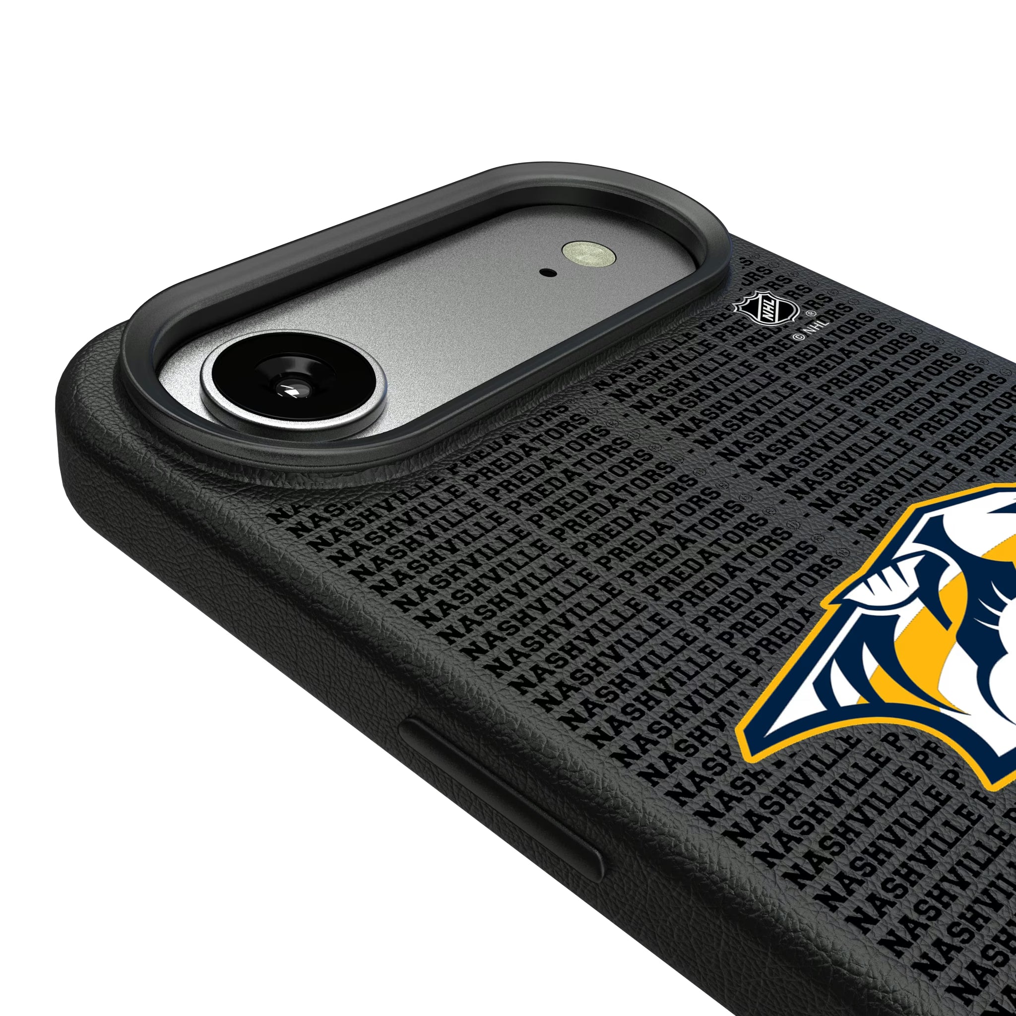Nashville Predators Text Backdrop iPhone MagSafe Compatible Phone Case for Apple iPhone - Detail#Device_iPhone Air