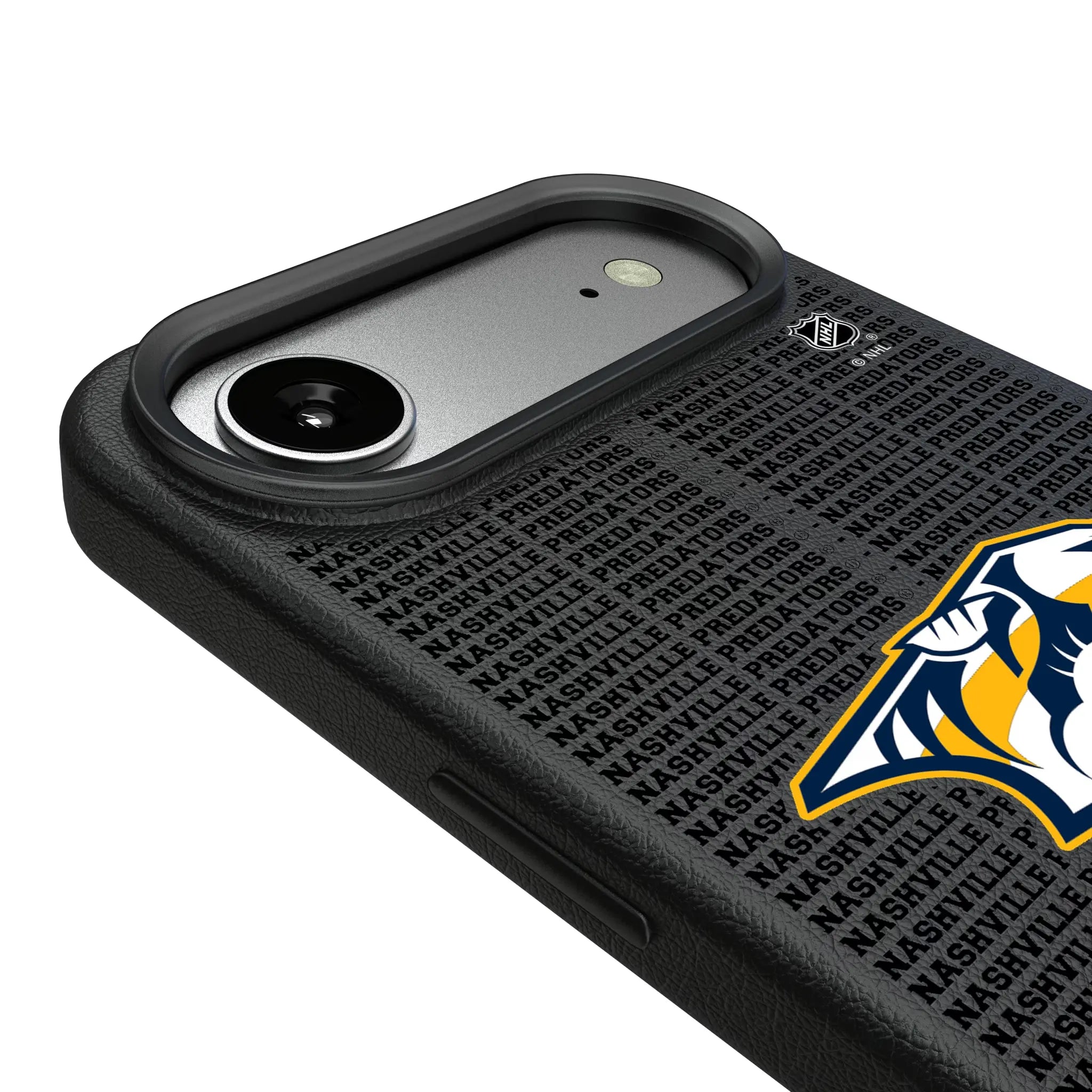 Nashville Predators Text Backdrop iPhone MagSafe Compatible Phone Case for Apple iPhone - Detail#Device_iPhone Air