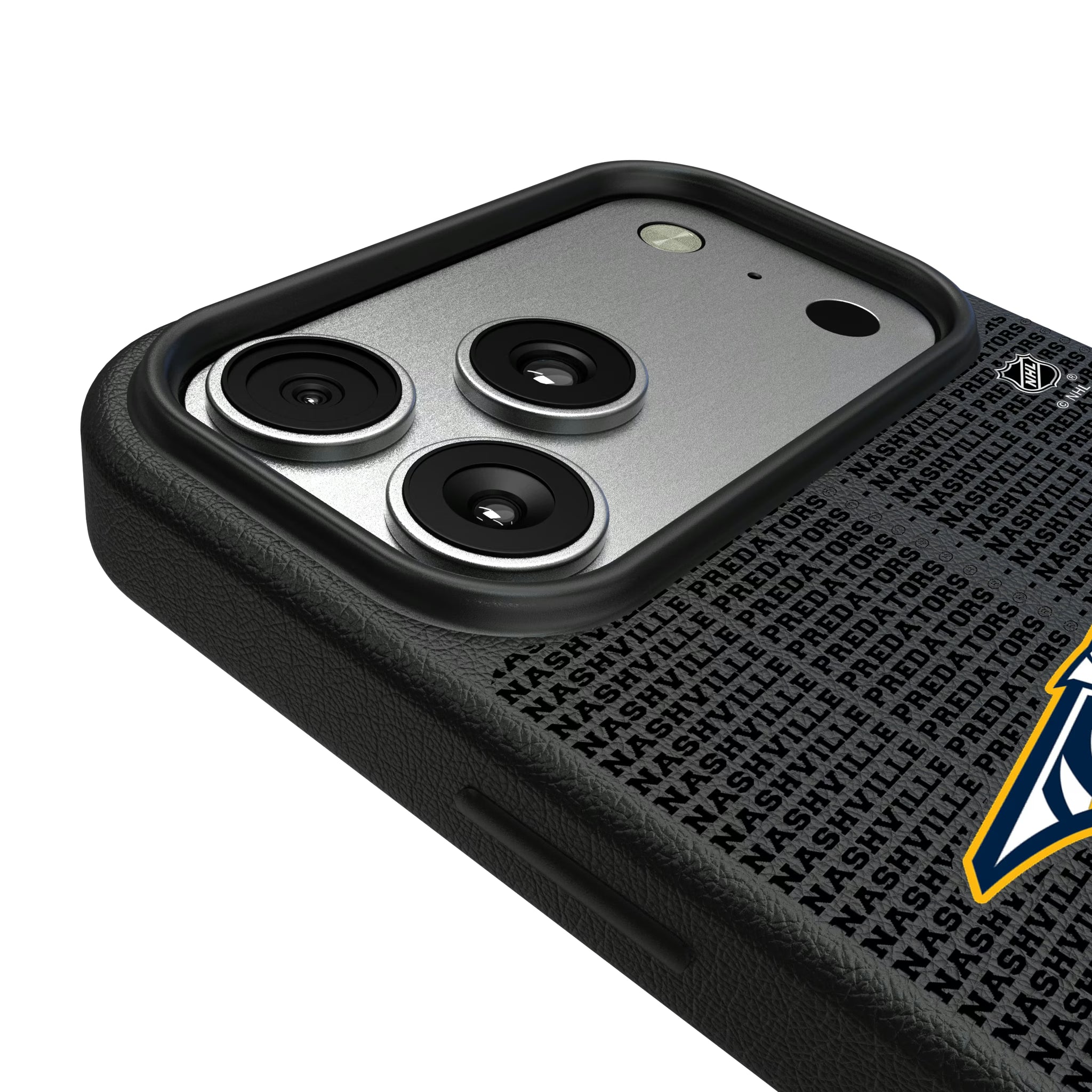 Nashville Predators Text Backdrop iPhone MagSafe Compatible Phone Case for Apple iPhone - Detail#Device_iPhone 17 Pro Max