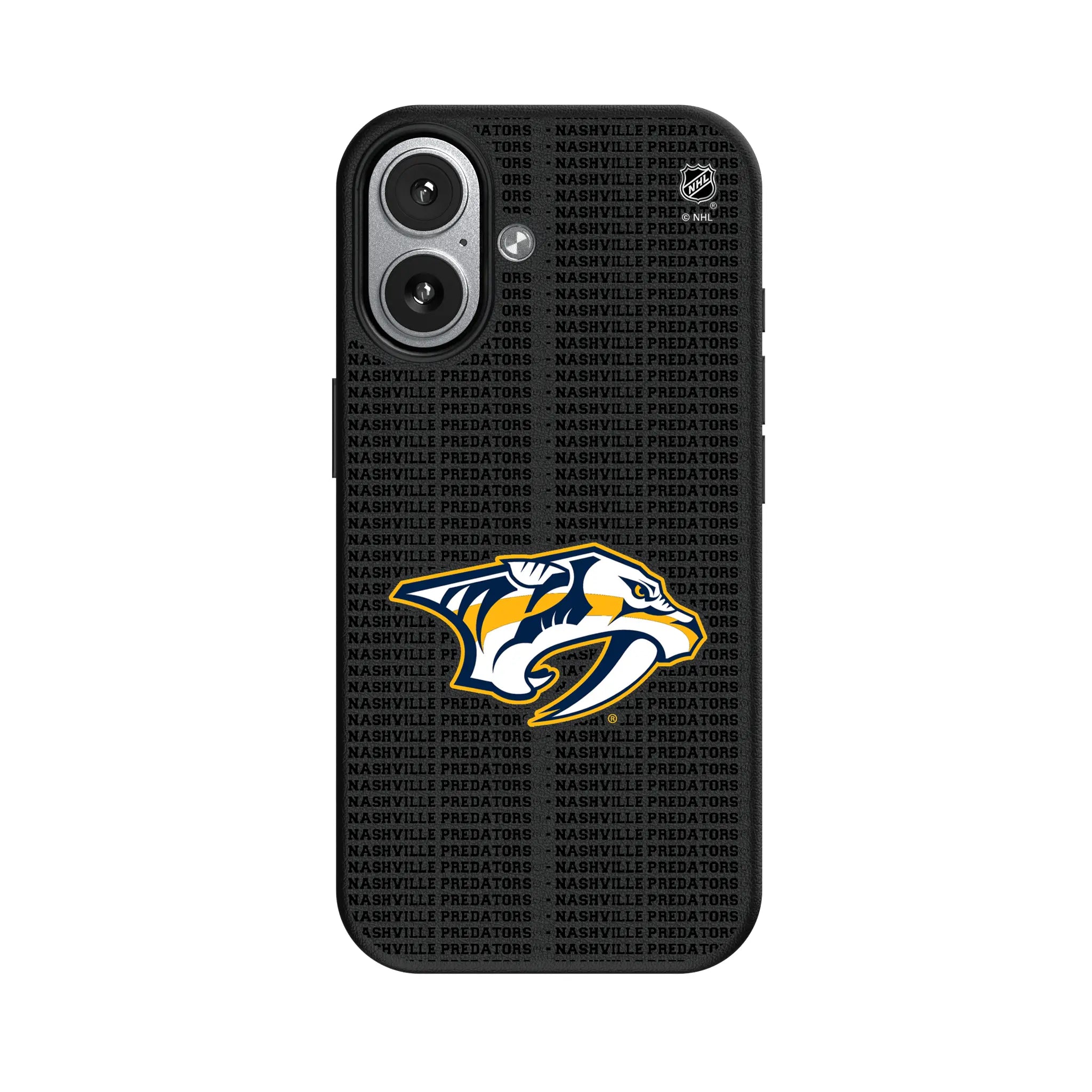 Nashville Predators Text Backdrop iPhone MagSafe Compatible Phone Case for Apple iPhone#Device_iPhone 17