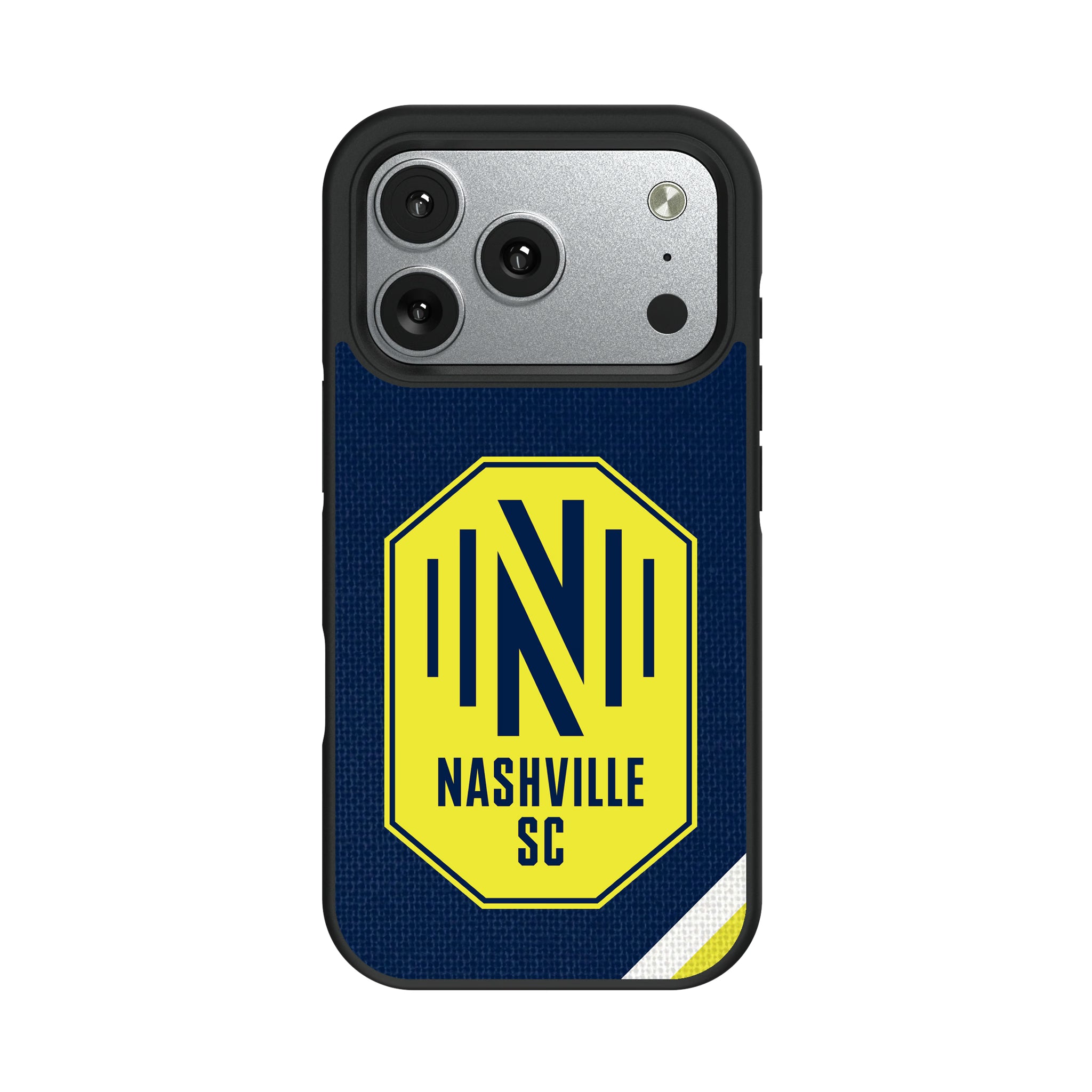 Nashville SC Diagonal Stripe iPhone Bump Phone Case for Apple iPhone#Device_iPhone 17 Pro