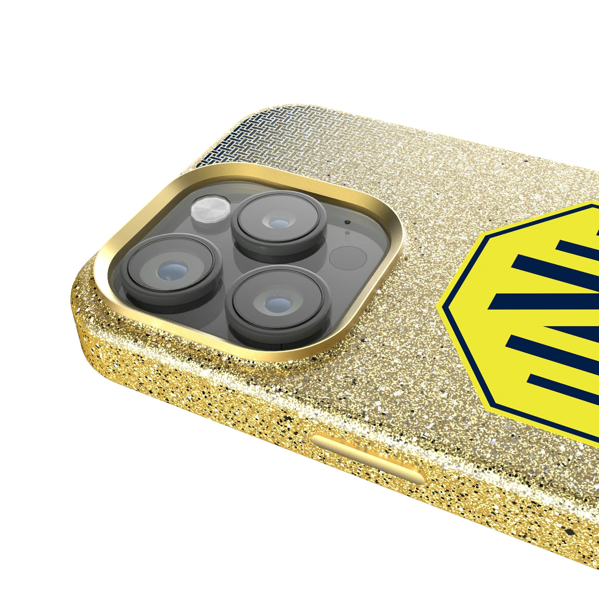 Nashville SC Linen iPhone Bling Phone Case for Apple iPhone - Detail