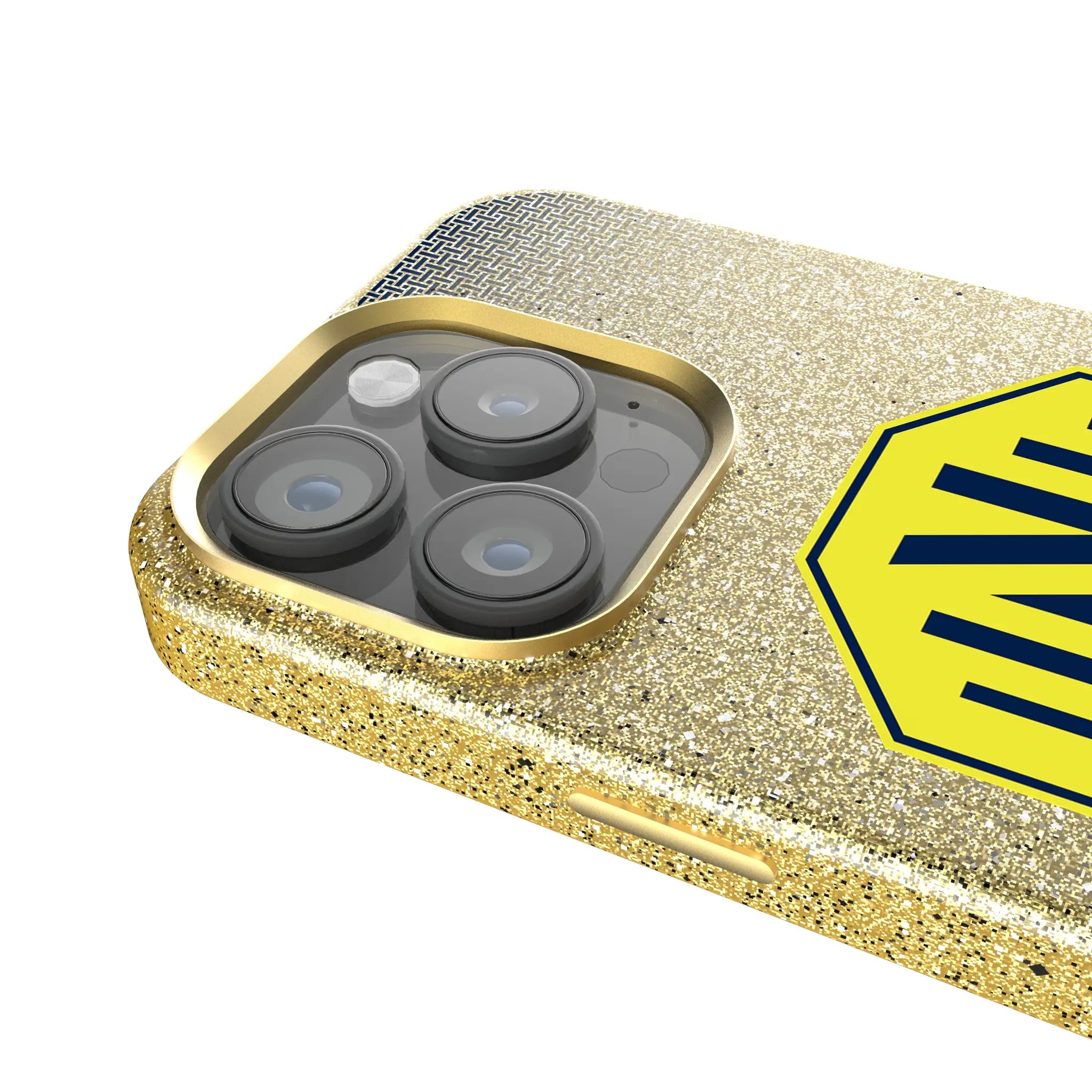 Nashville SC Linen iPhone Bling Phone Case for Apple iPhone - Detail