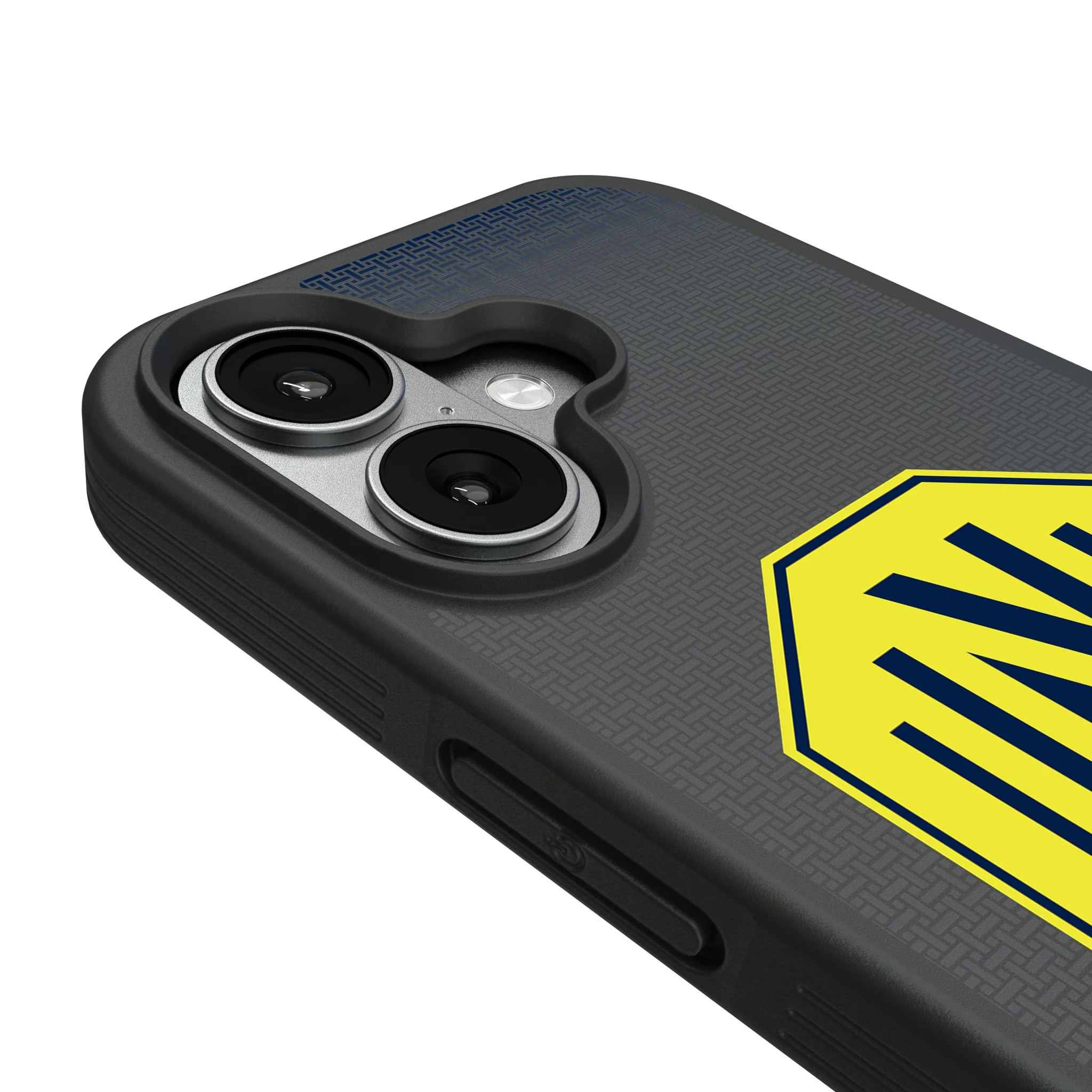 Nashville SC Linen iPhone Bump Phone Case for Apple iPhone - Detail#Device_iPhone 17