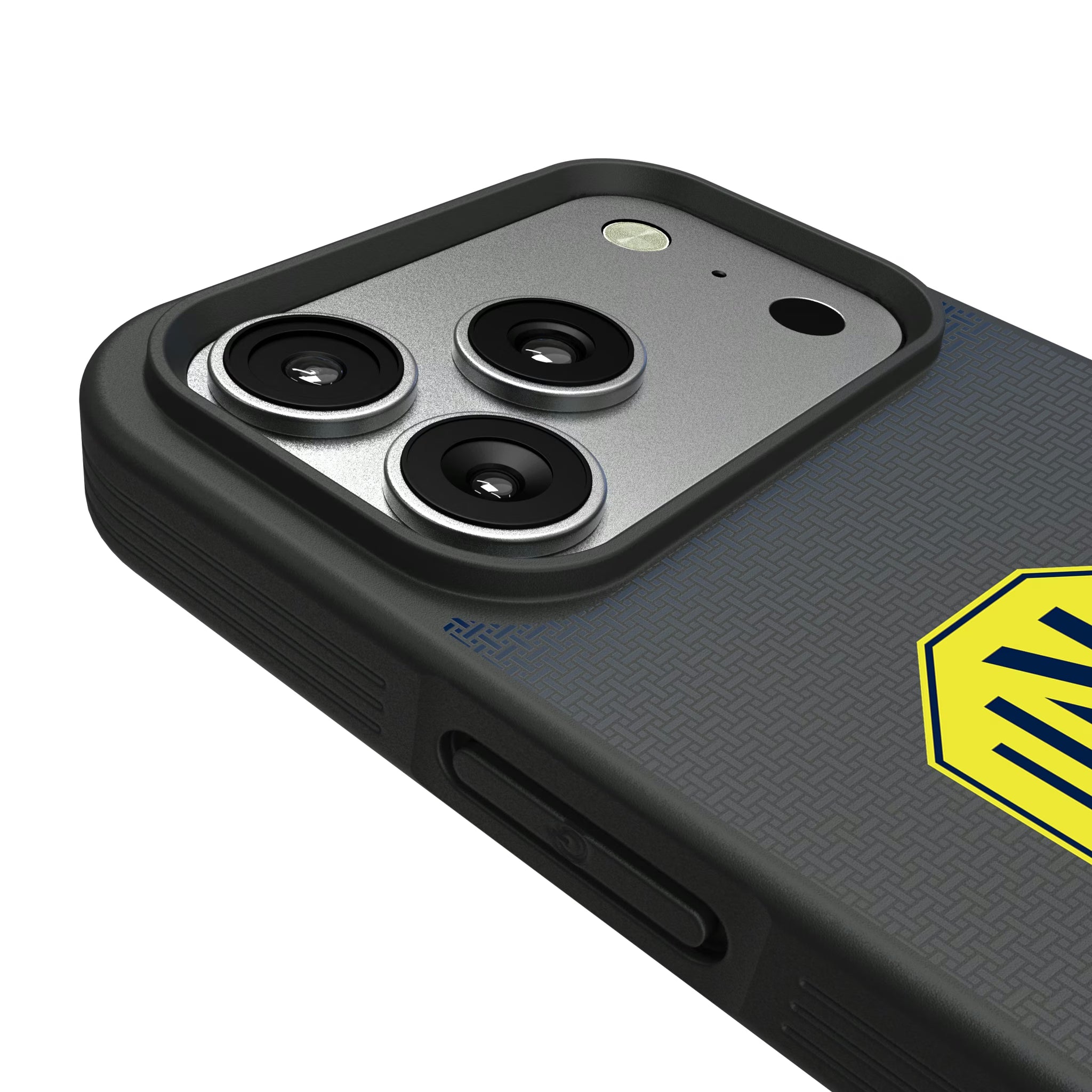Nashville SC Linen iPhone Bump Phone Case for Apple iPhone - Detail#Device_iPhone 17 Pro