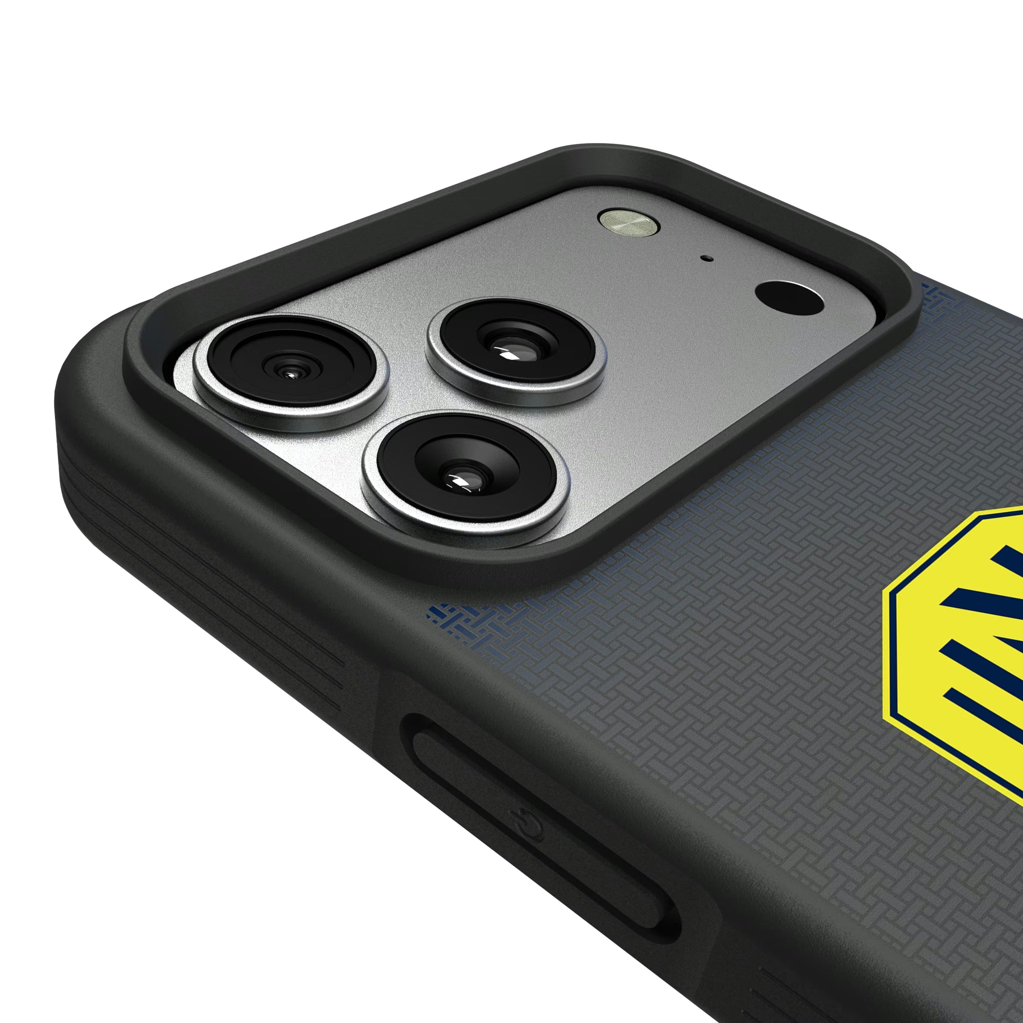Nashville SC Linen iPhone Bump Phone Case for Apple iPhone - Detail#Device_iPhone 17 Pro Max