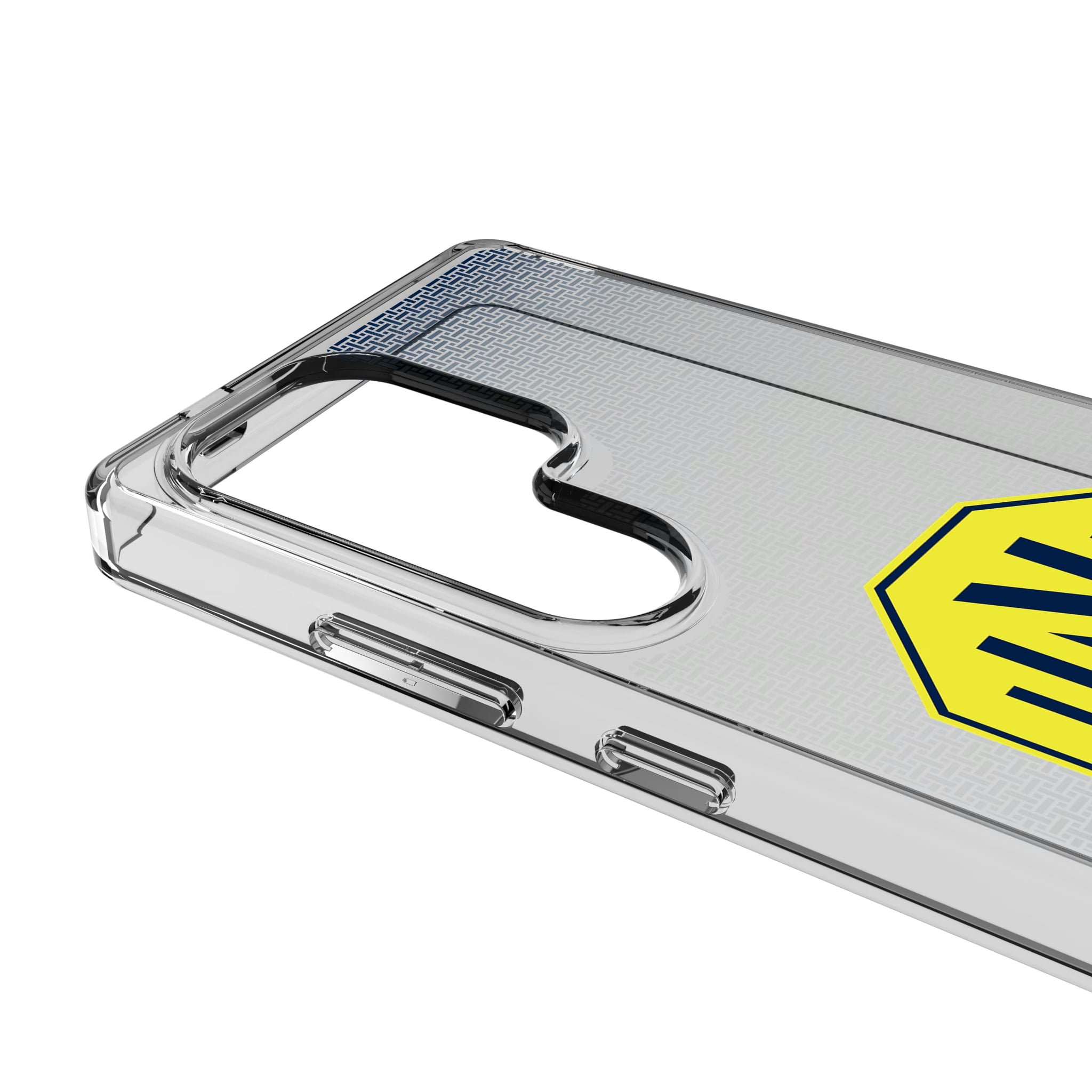 Nashville SC Linen Galaxy Clear Phone Case for Samsung Galaxy - Detail