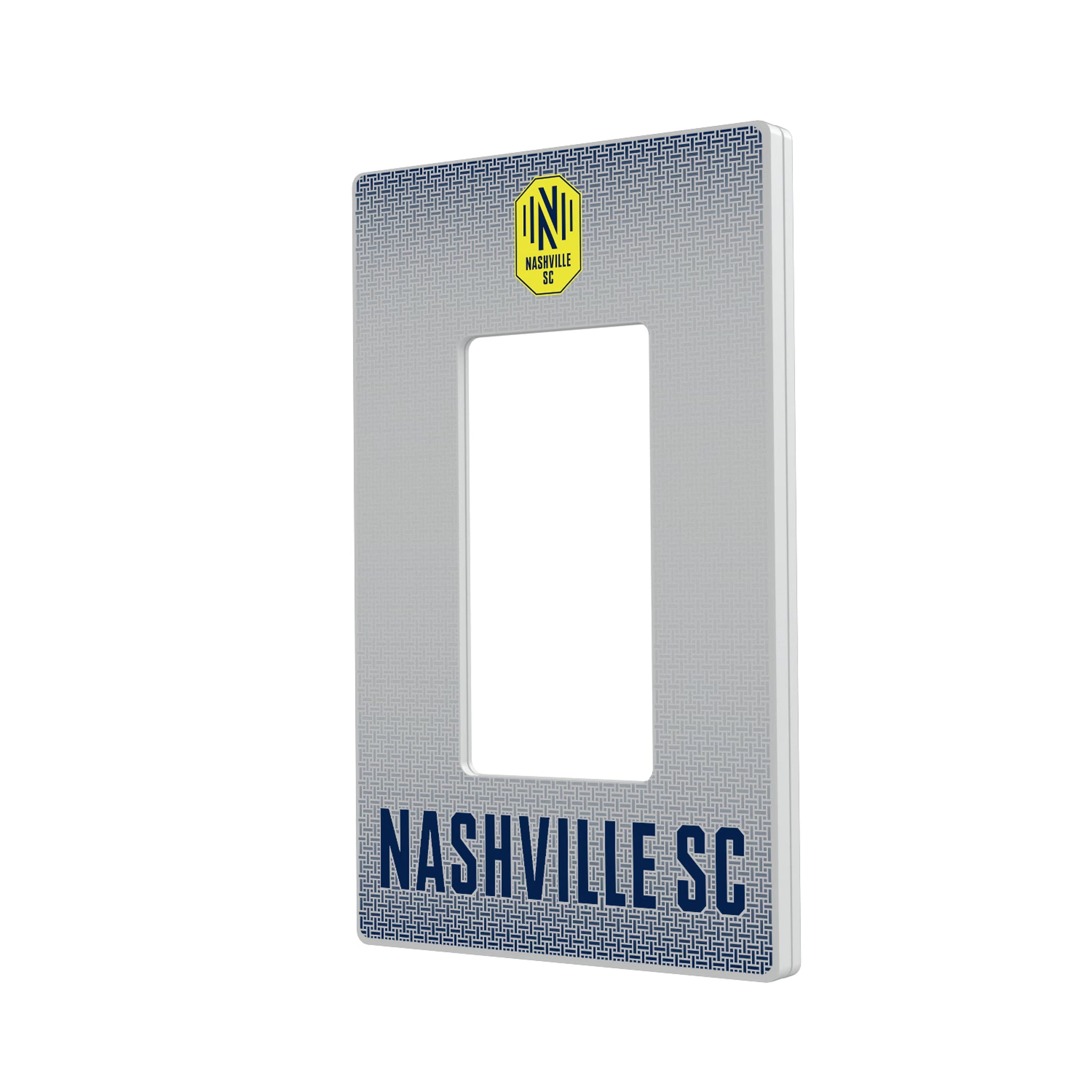 Nashville SC Linen Hidden-Screw Light Switch Plate#Style_Single Rocker