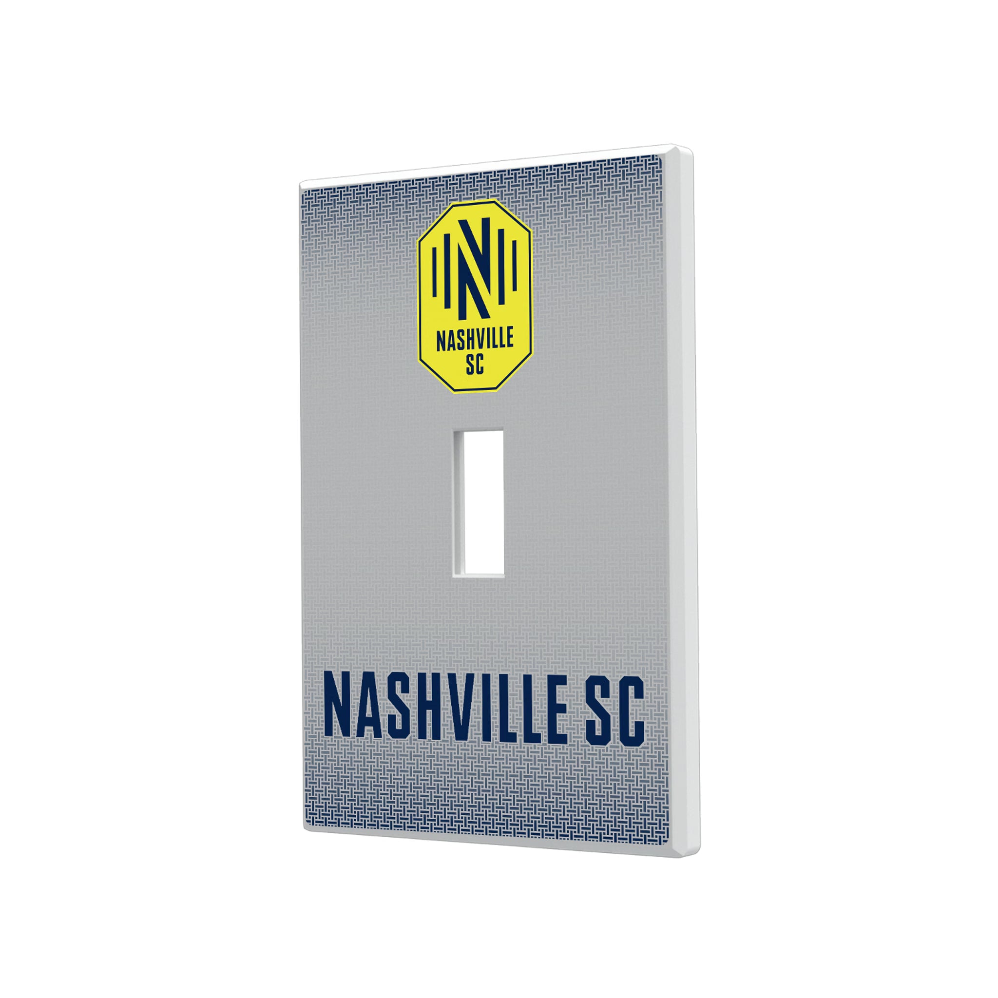 Nashville SC Linen Hidden-Screw Light Switch Plate#Style_Single Toggle
