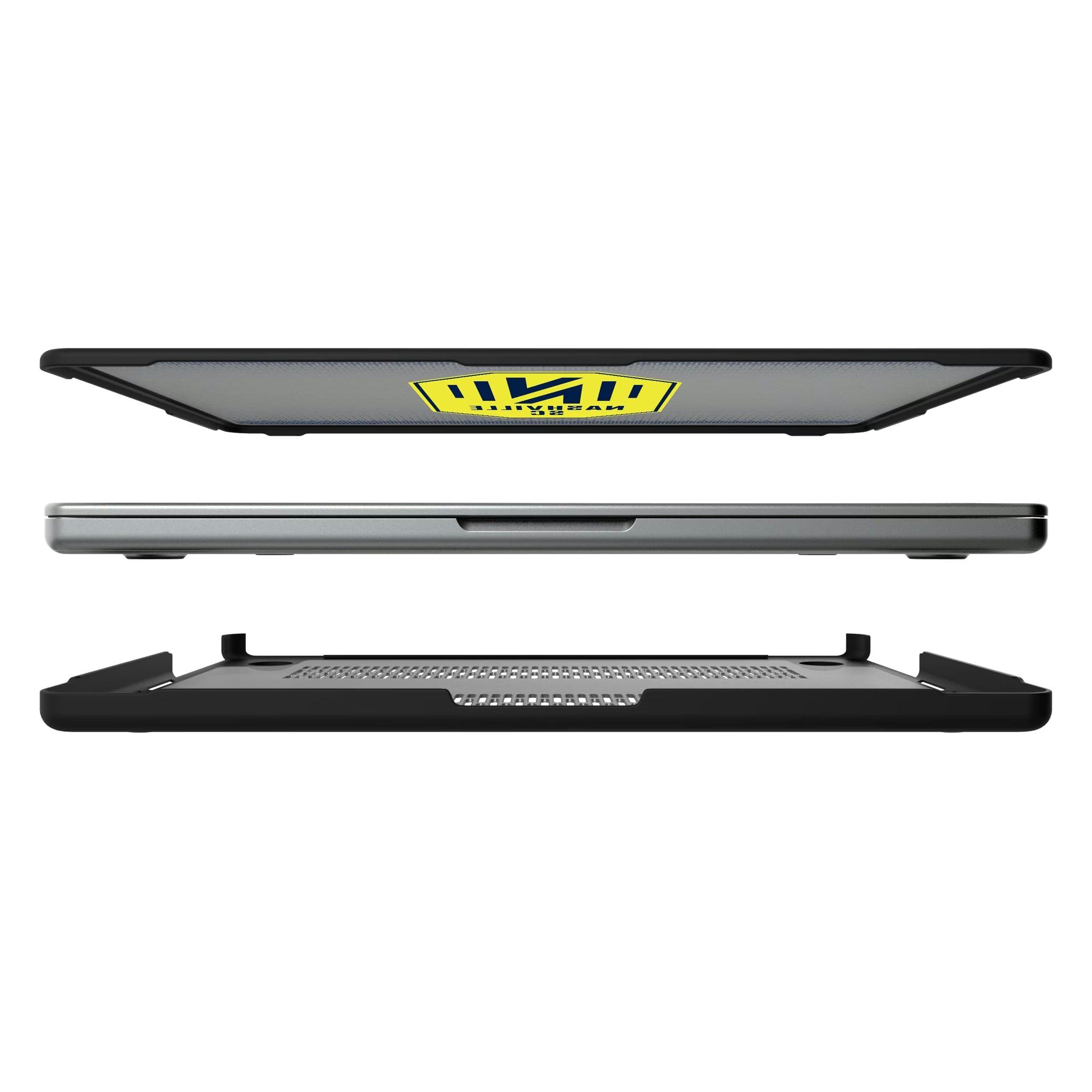 Nashville SC Linen MacBook Laptop Case for Apple MacBook#Device_MacBook Pro (14-inch, 2021) / MacBook Pro (14-inch, 2023) / MacBook Pro (14-inch, 2024)