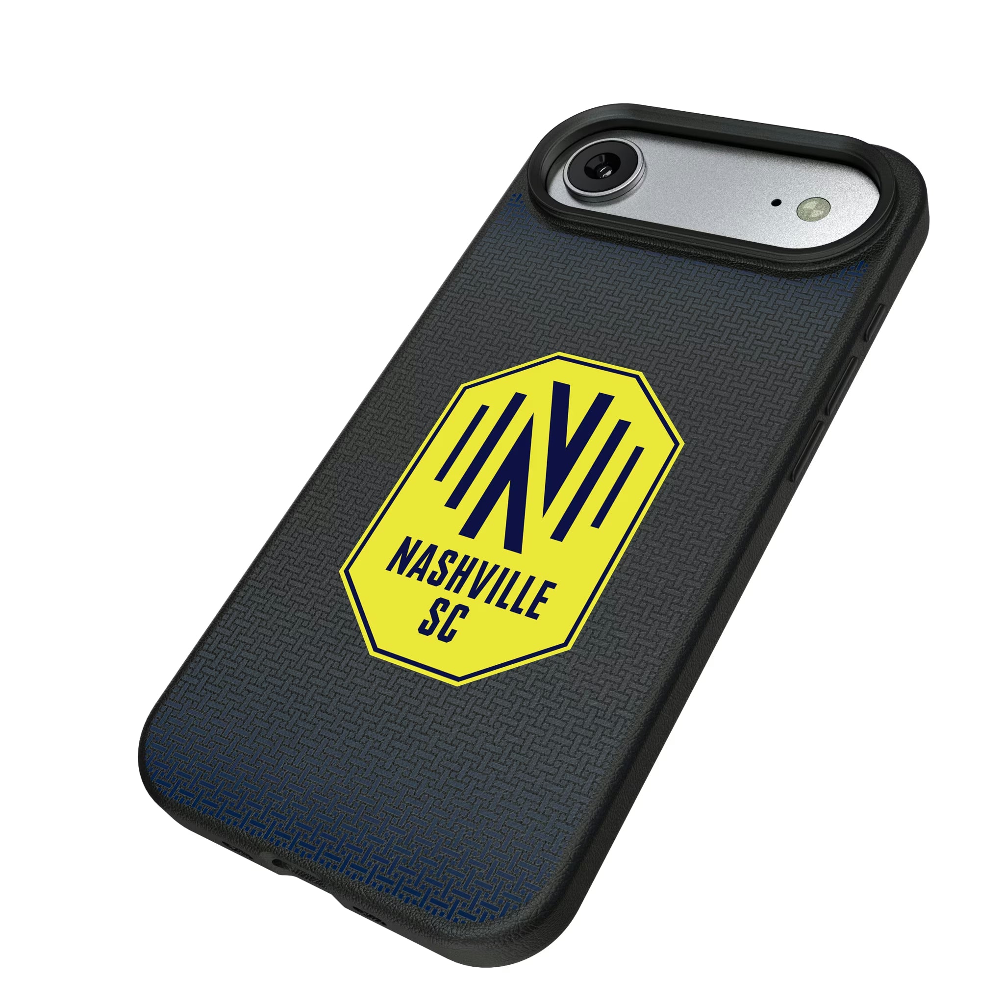 Nashville SC Linen iPhone MagSafe Compatible Phone Case for Apple iPhone - Isometric View#Device_iPhone Air
