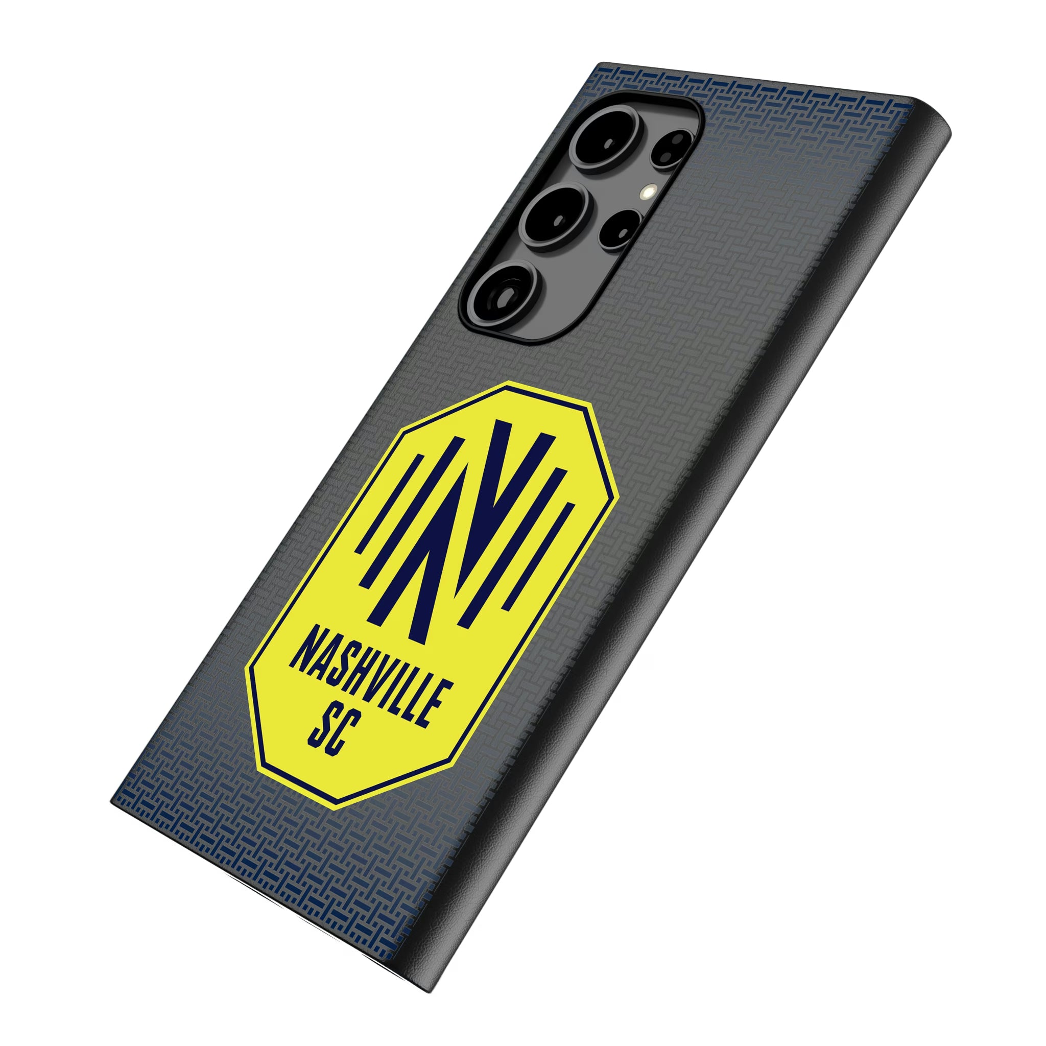 Nashville SC Linen Galaxy MagSafe Compatible Phone Case for Samsung Galaxy - Isometric View