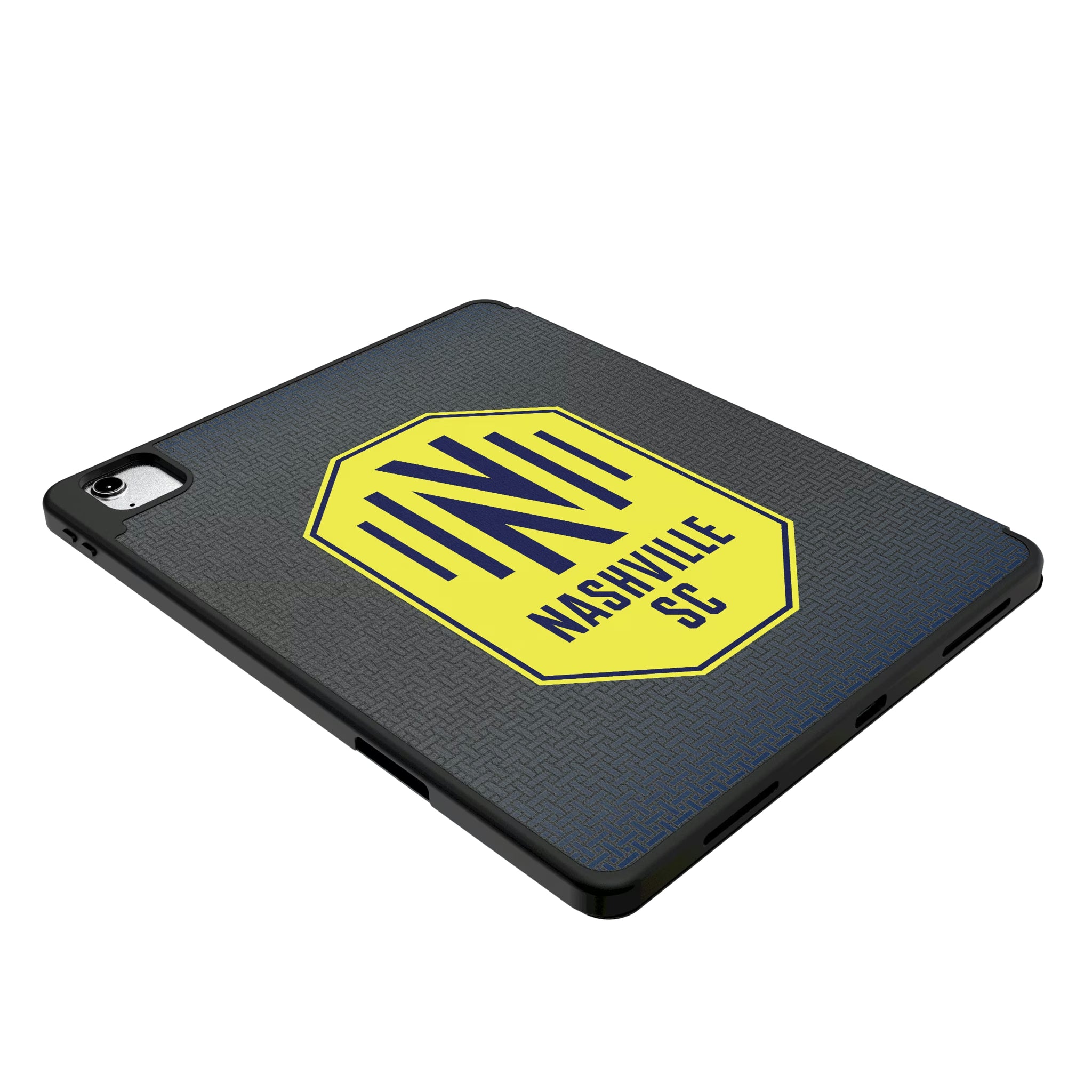 Nashville SC Linen iPad Tablet Case for Apple iPad - Isometric View