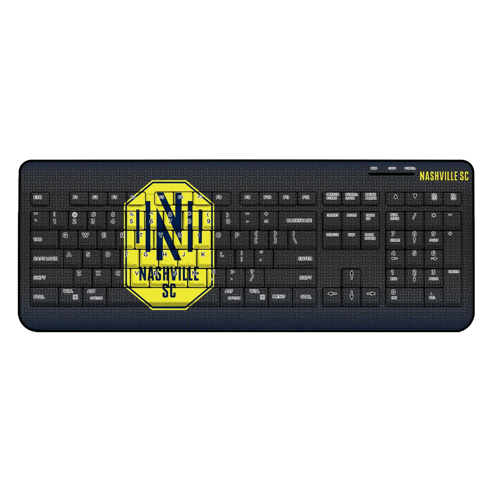 Nashville SC Linen Wireless USB Keyboard