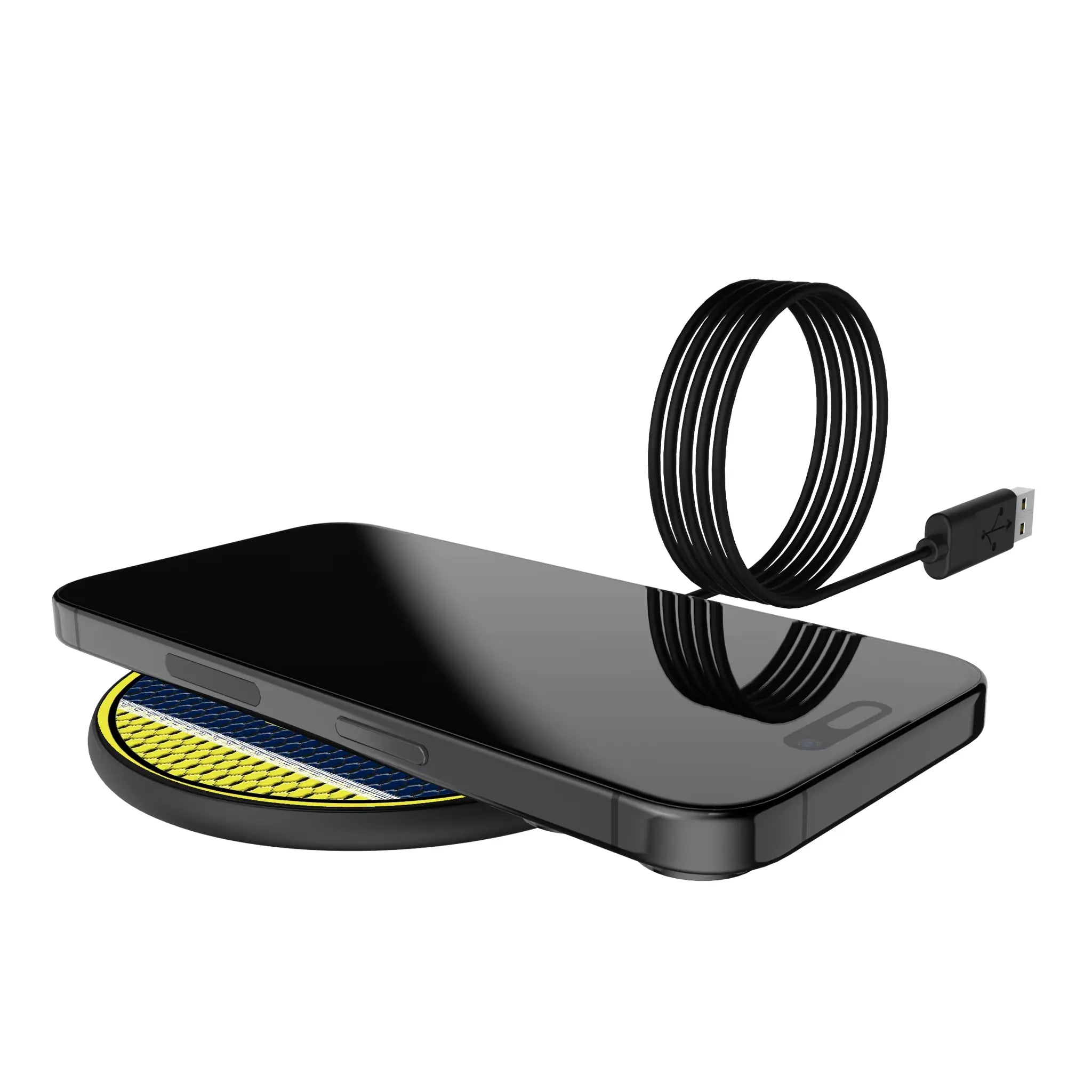 Nashville SC Mesh 15-Watt Wireless Charger - Lifestyle