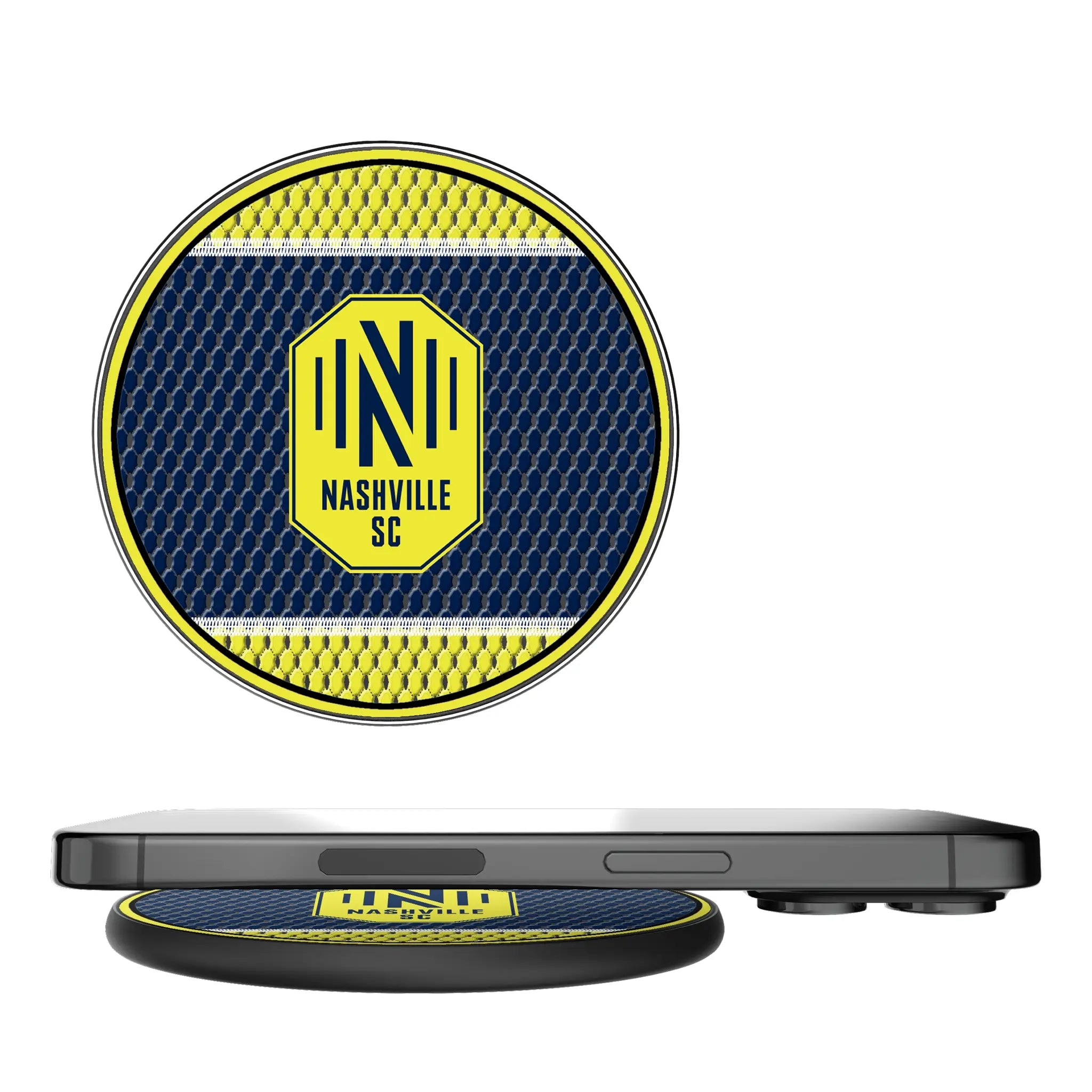 Nashville SC Mesh 15-Watt Wireless Charger