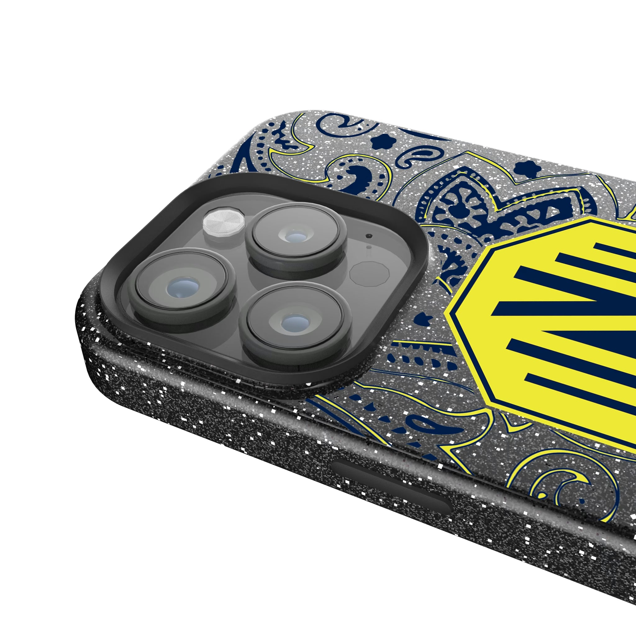Nashville SC Paisley iPhone Bling Phone Case for Apple iPhone - Detail