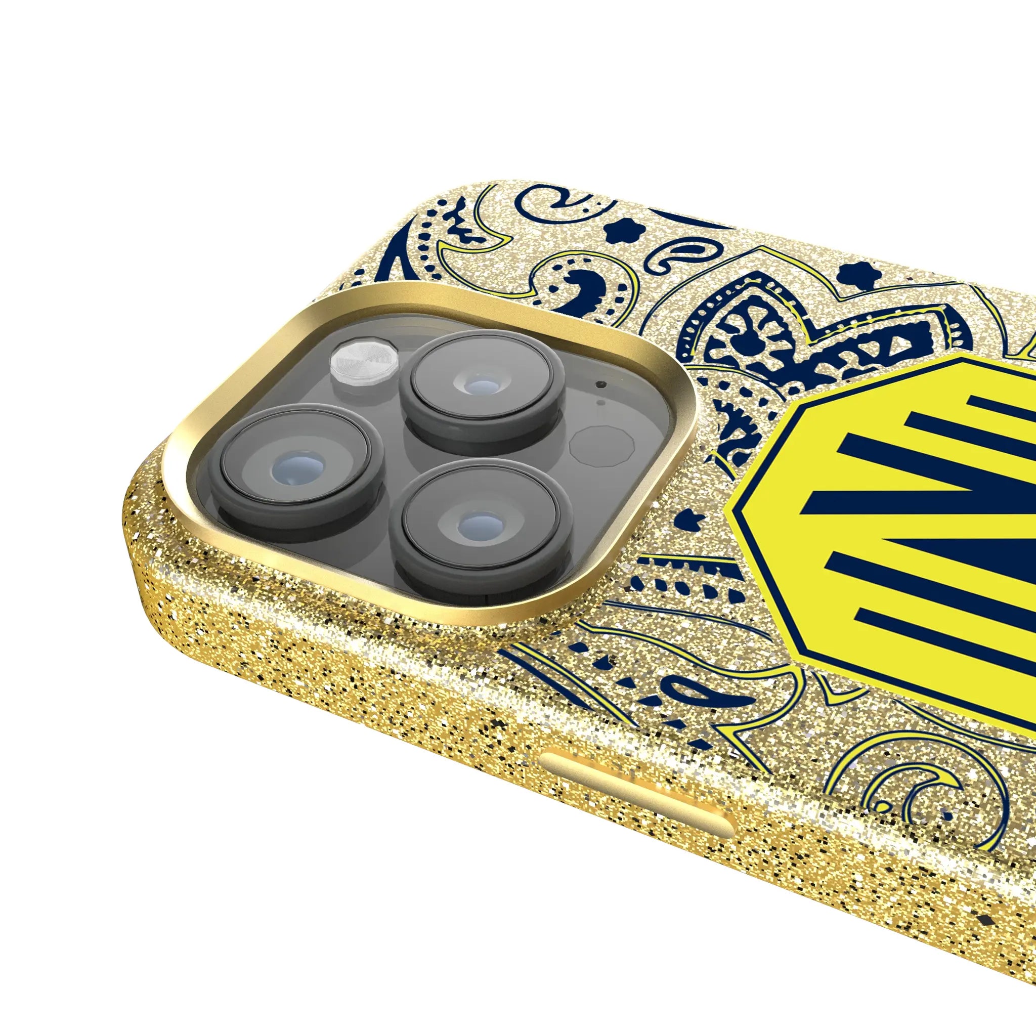 Nashville SC Paisley iPhone Bling Phone Case for Apple iPhone - Detail