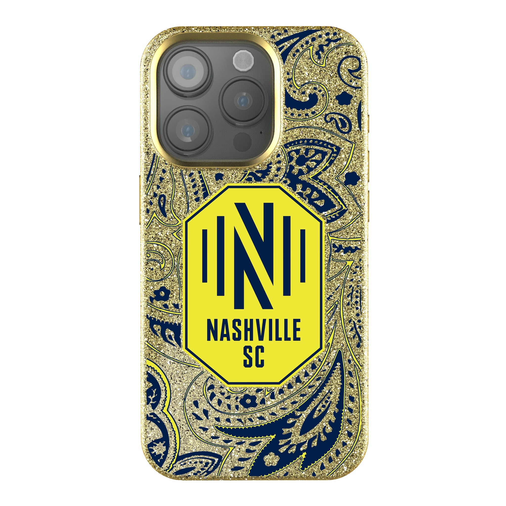 Nashville SC Paisley iPhone Bling Phone Case for Apple iPhone