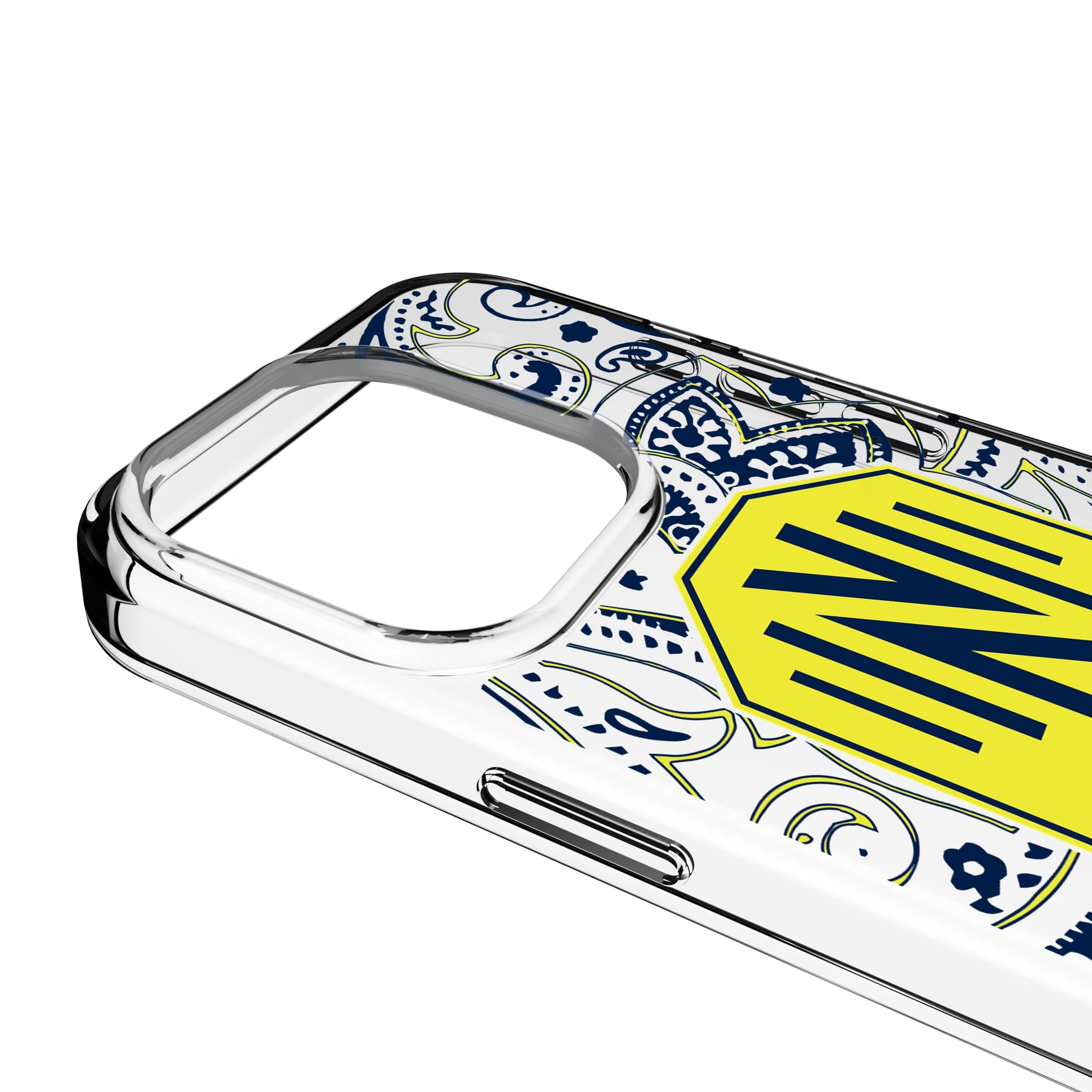 Nashville SC Paisley iPhone Clear Phone Case for Apple iPhone - Detail