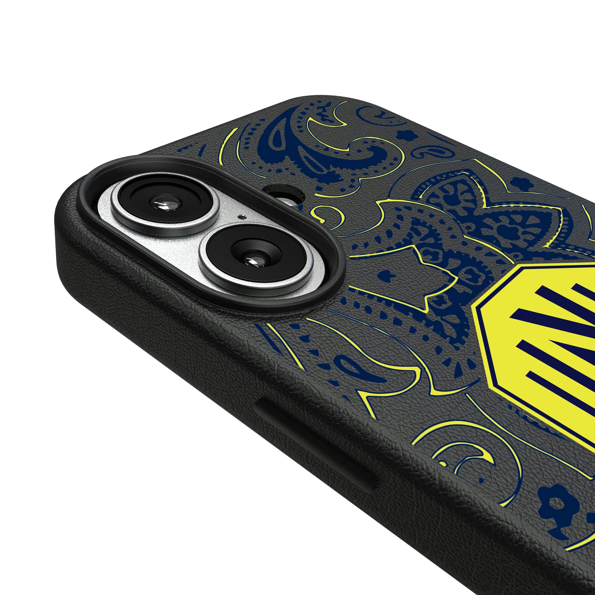 Nashville SC Paisley iPhone MagSafe Compatible Phone Case for Apple iPhone - Detail#Device_iPhone 17