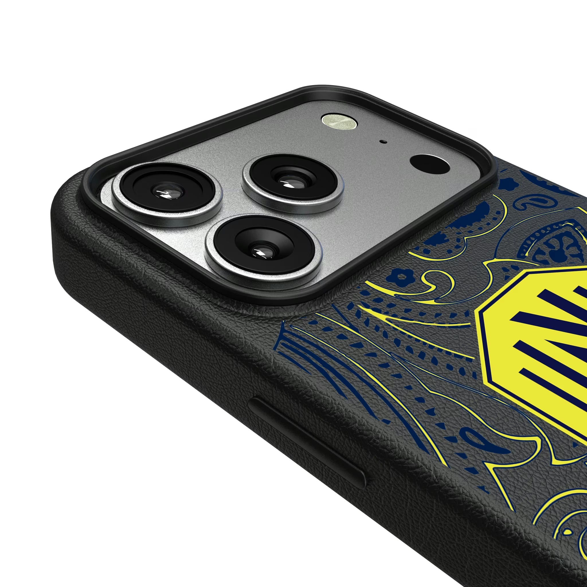 Nashville SC Paisley iPhone MagSafe Compatible Phone Case for Apple iPhone - Detail#Device_iPhone 17 Pro