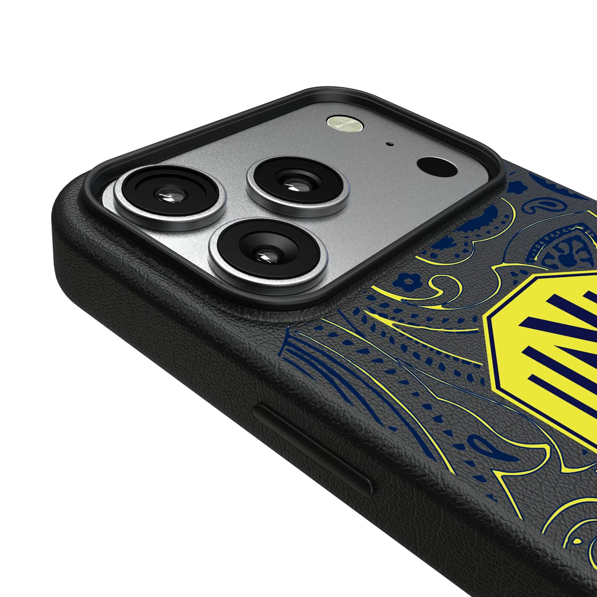 Nashville SC Paisley iPhone MagSafe Compatible Phone Case for Apple iPhone - Detail#Device_iPhone 17 Pro
